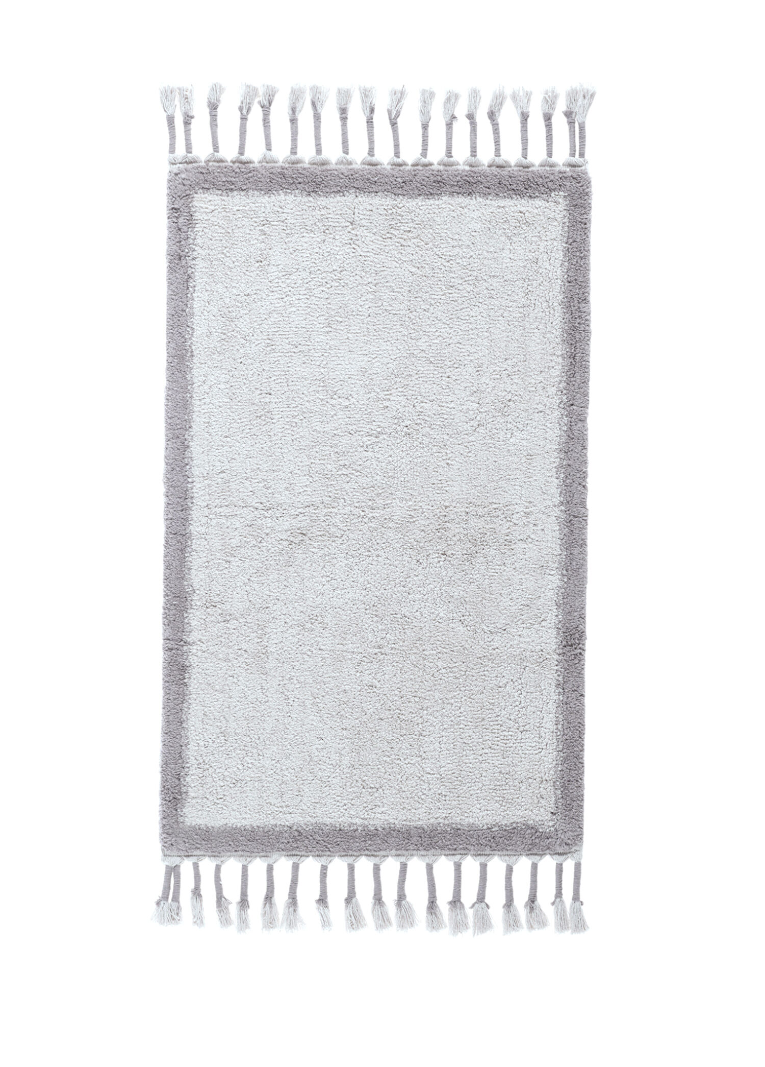 Root Koyu Gri Bambu Banyo Paspası 60 x 100 cm