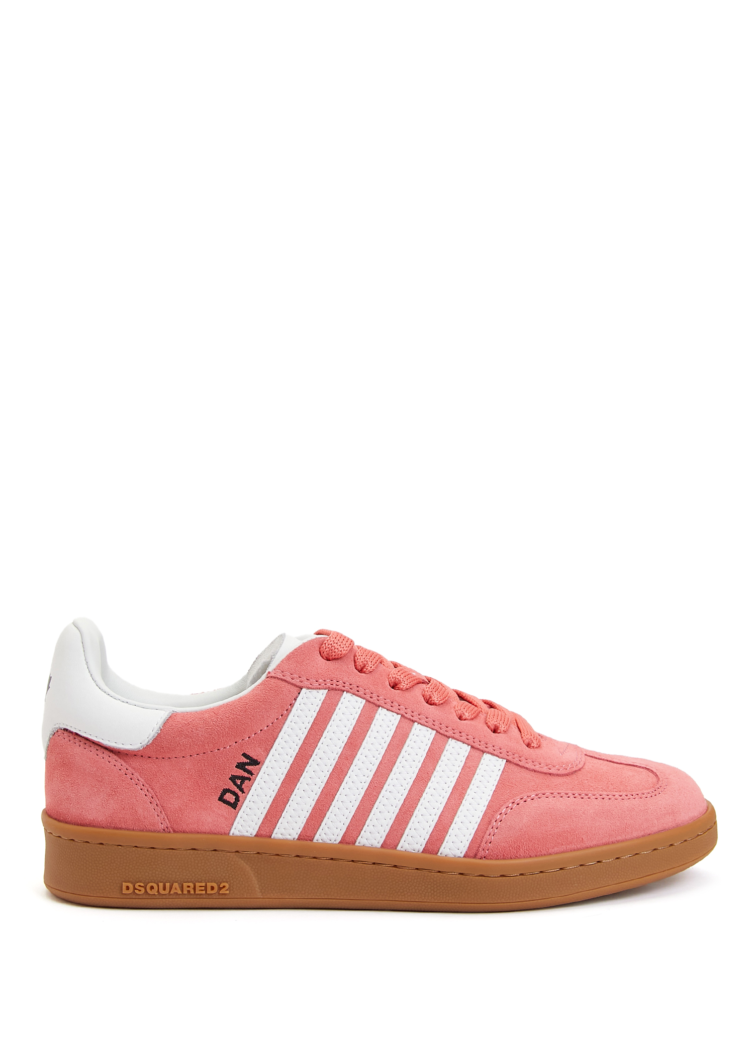 Pembe Kadın Deri Sneaker