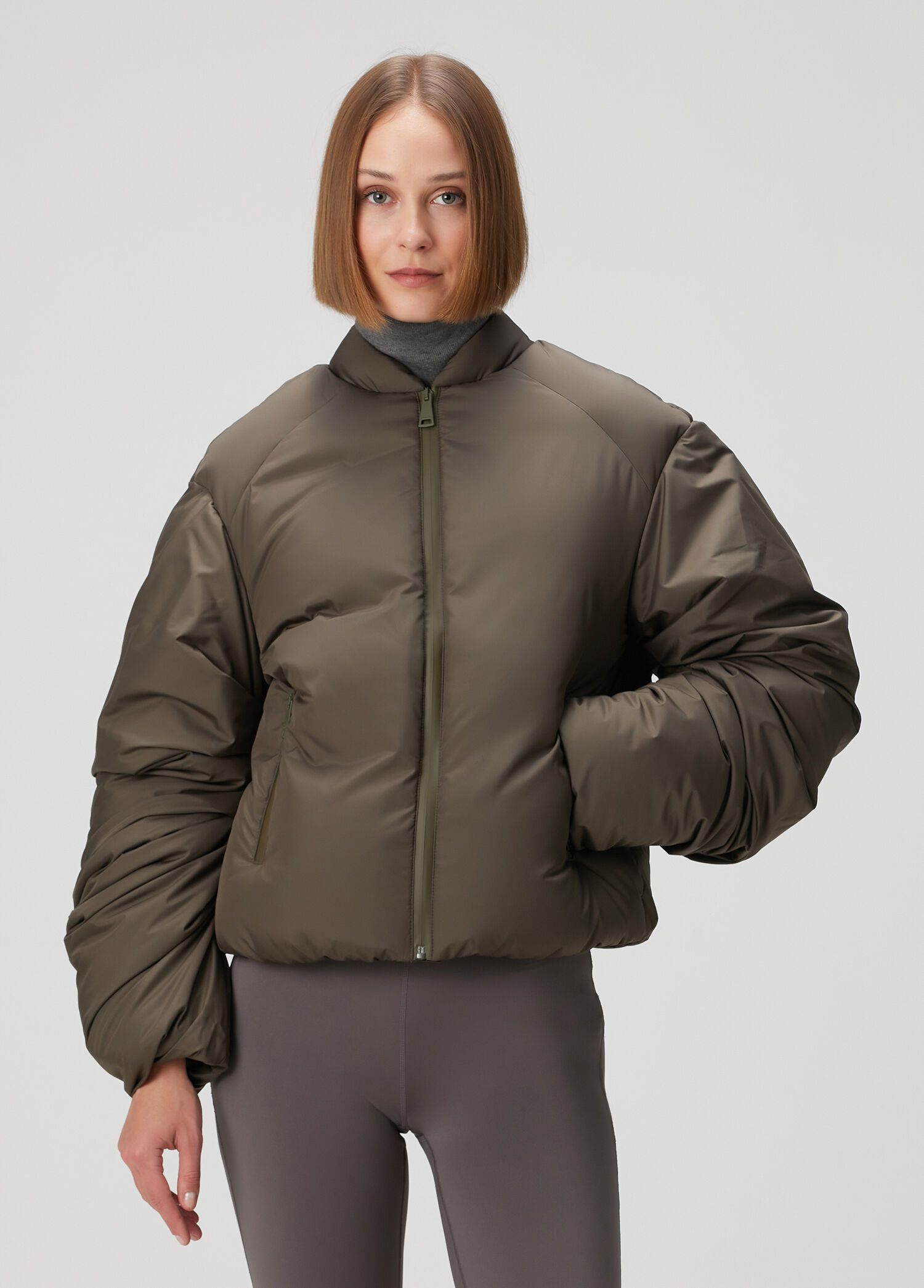 Lily Haki Bomber Mont