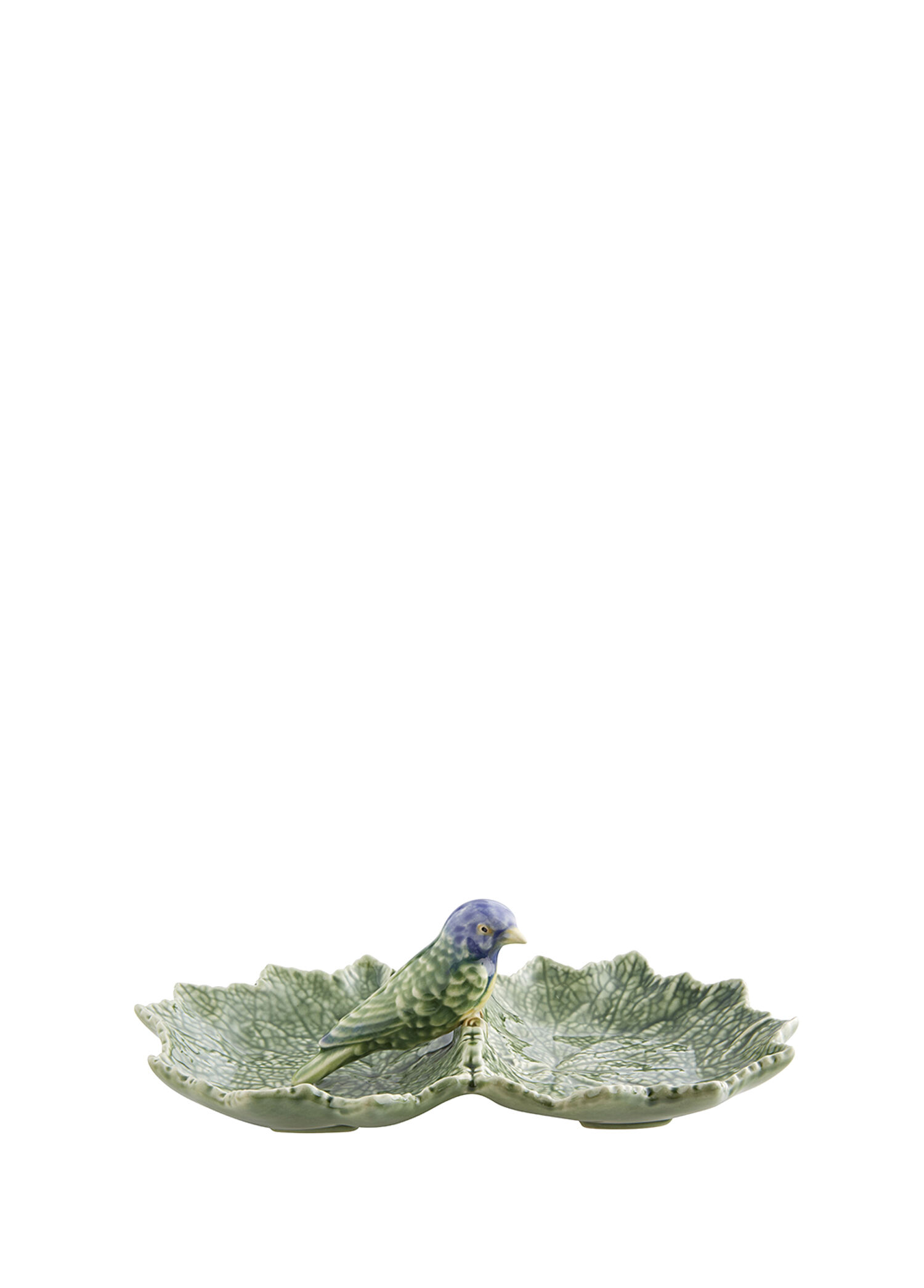 Geranium Yeşil Seramik Servis Tabağı