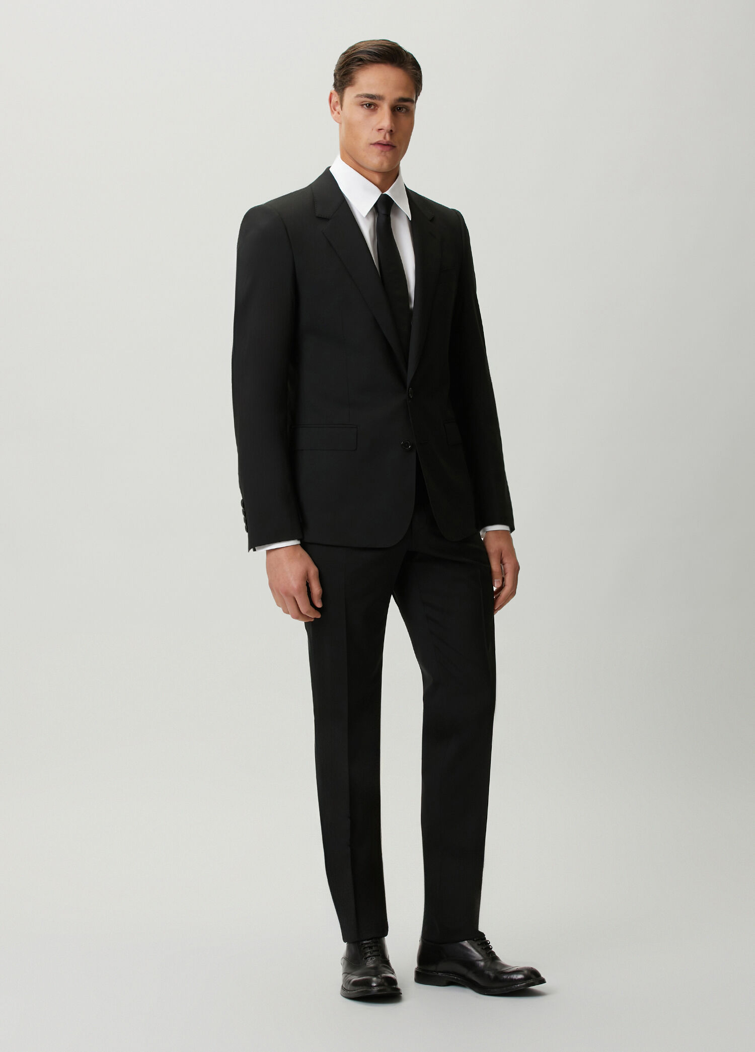 Dolce&Gabbana Siyah Erkek Martini Siyah Yün Takım Elbise 1957935