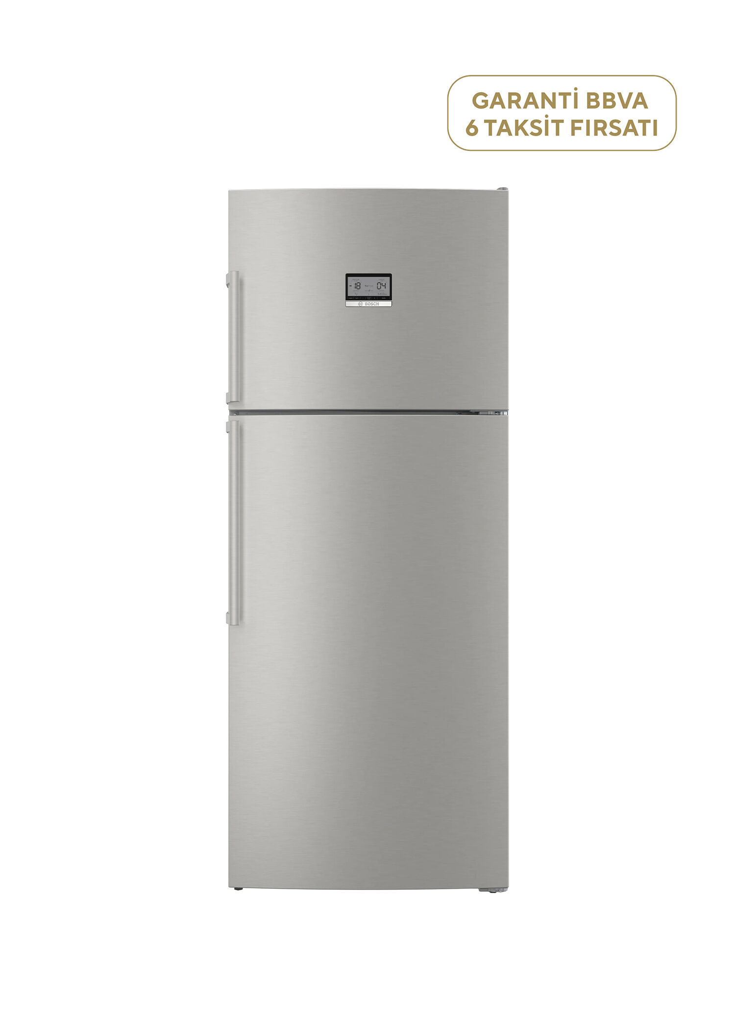 KDN76AIE1N Serie 6 Inox Üstten Donduruculu NoFrost Buzdolabı XL 542 lt
