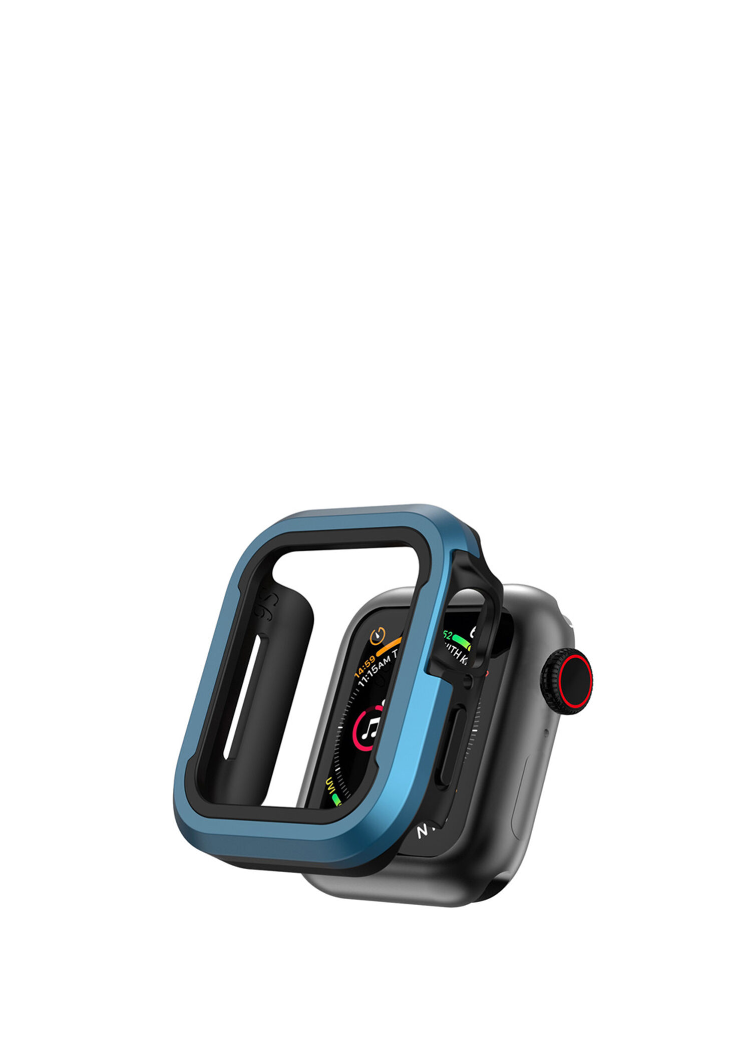 JD-101 Apple Watch 41mm Mavi Defender Akıllı Saat Kasa Koruyucu