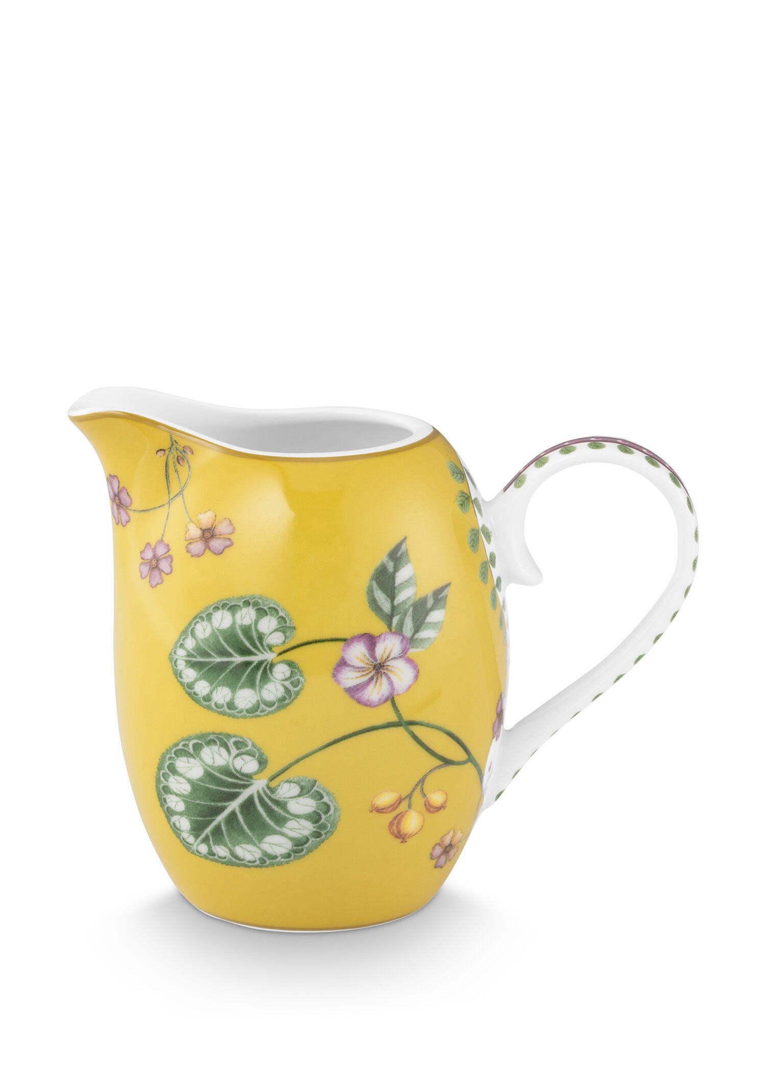 Lily & Lotus Sarı Porselen Sütlük