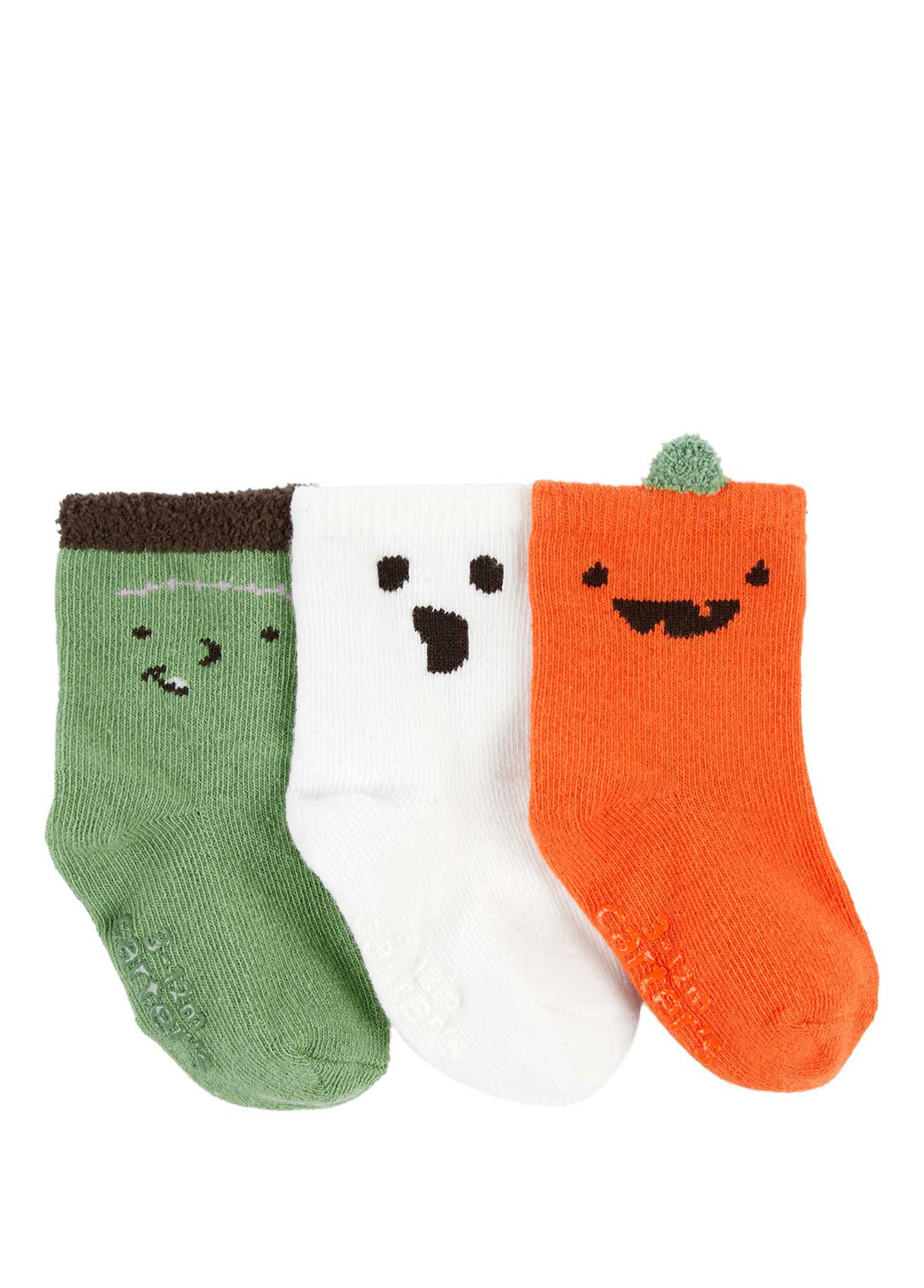 Halloween Unisex Bebek 3'lü Çorap Seti