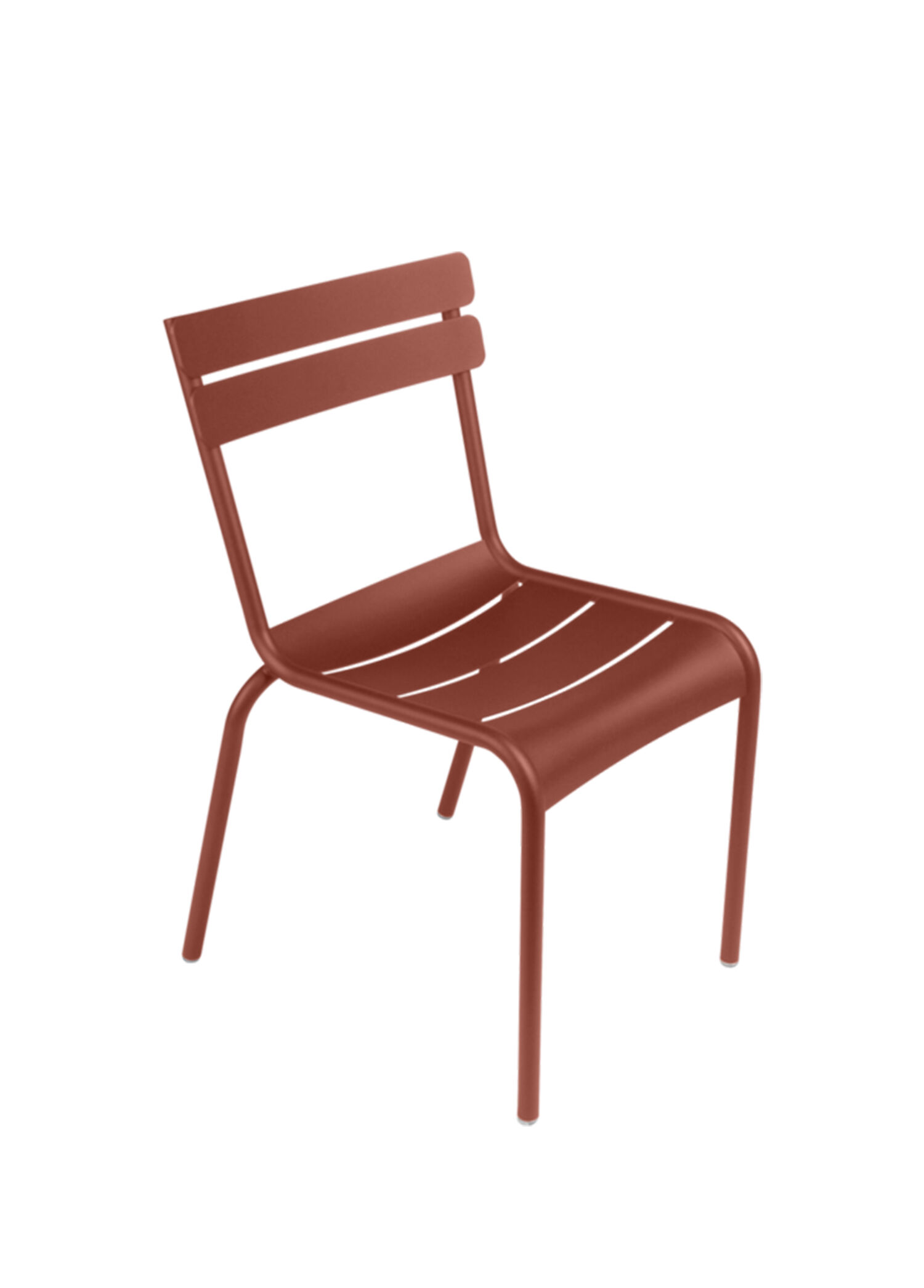 Luxembourg Bordo Metal Bahçe Sandalyesi