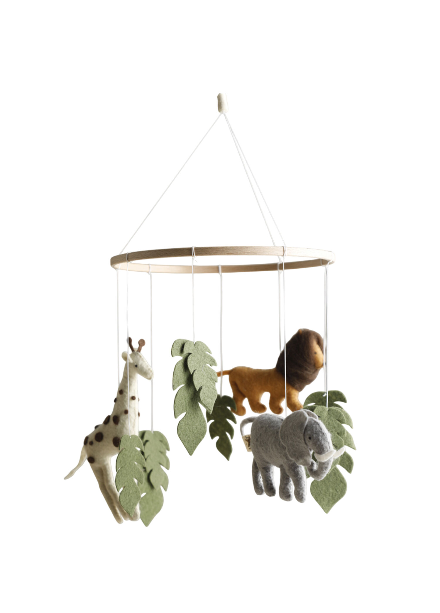 Nordisk Safari Temalı Keçe Dönence