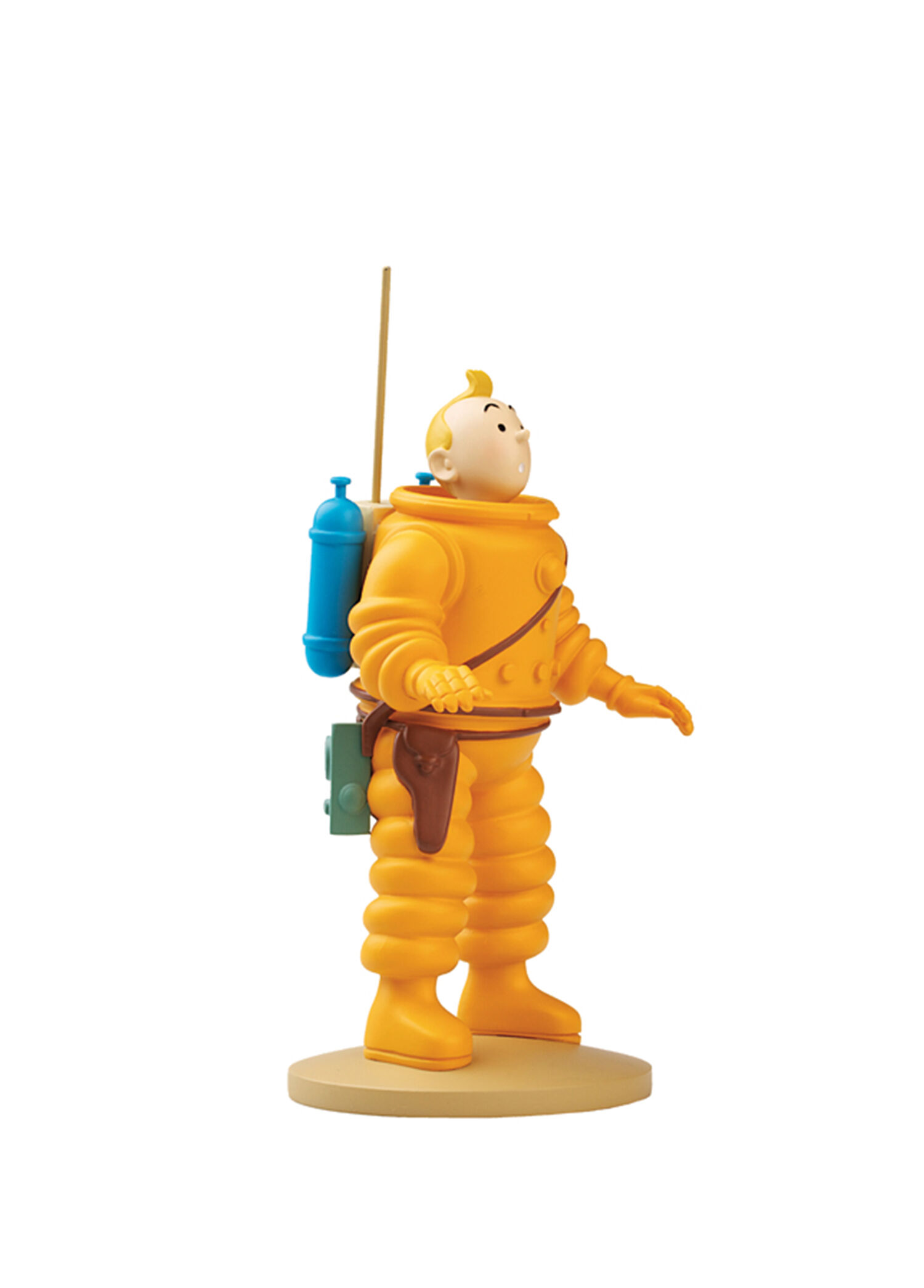 Moulinsart Tintin Cosmonaut Resin Heykelcik