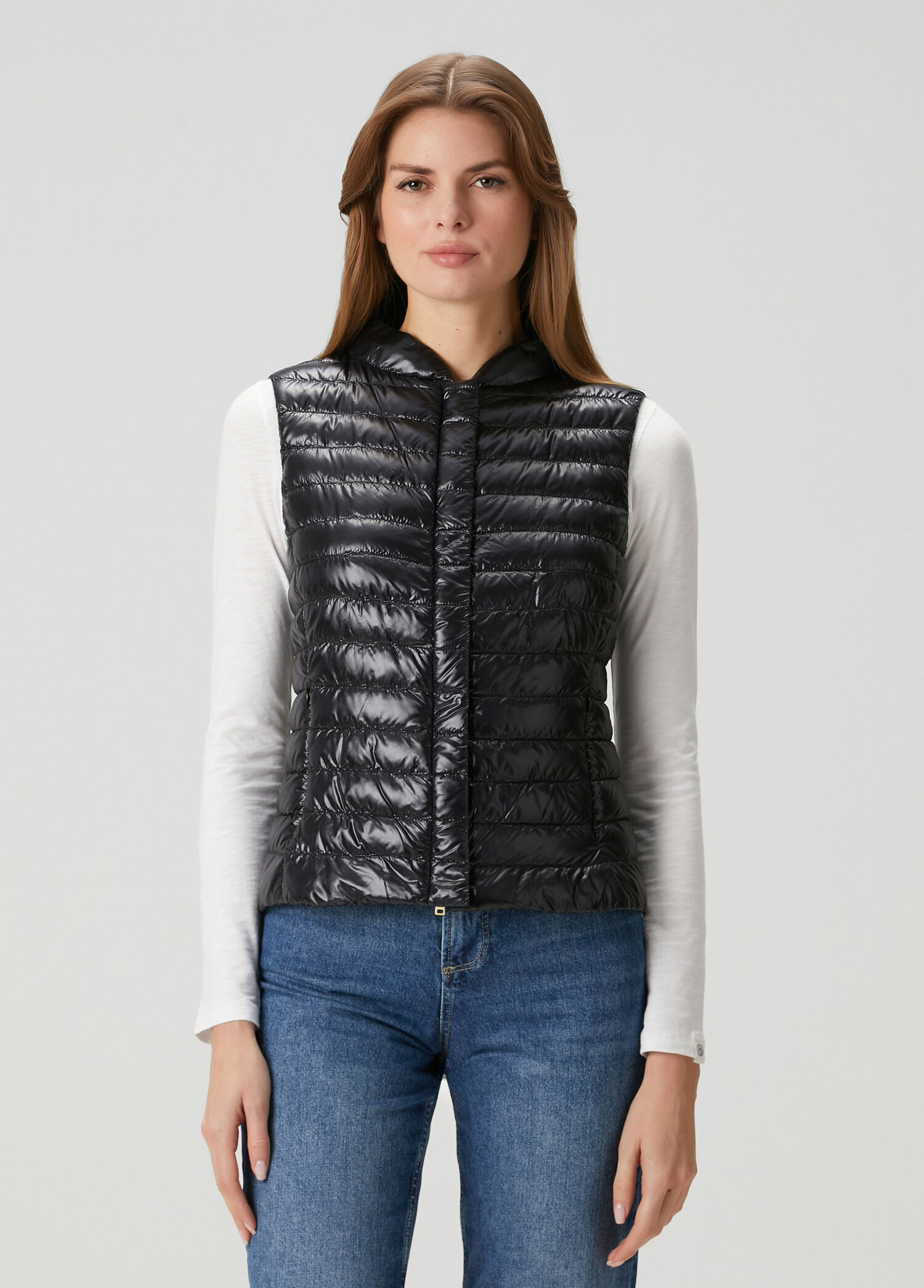 Vera Siyah Puffer Yelek