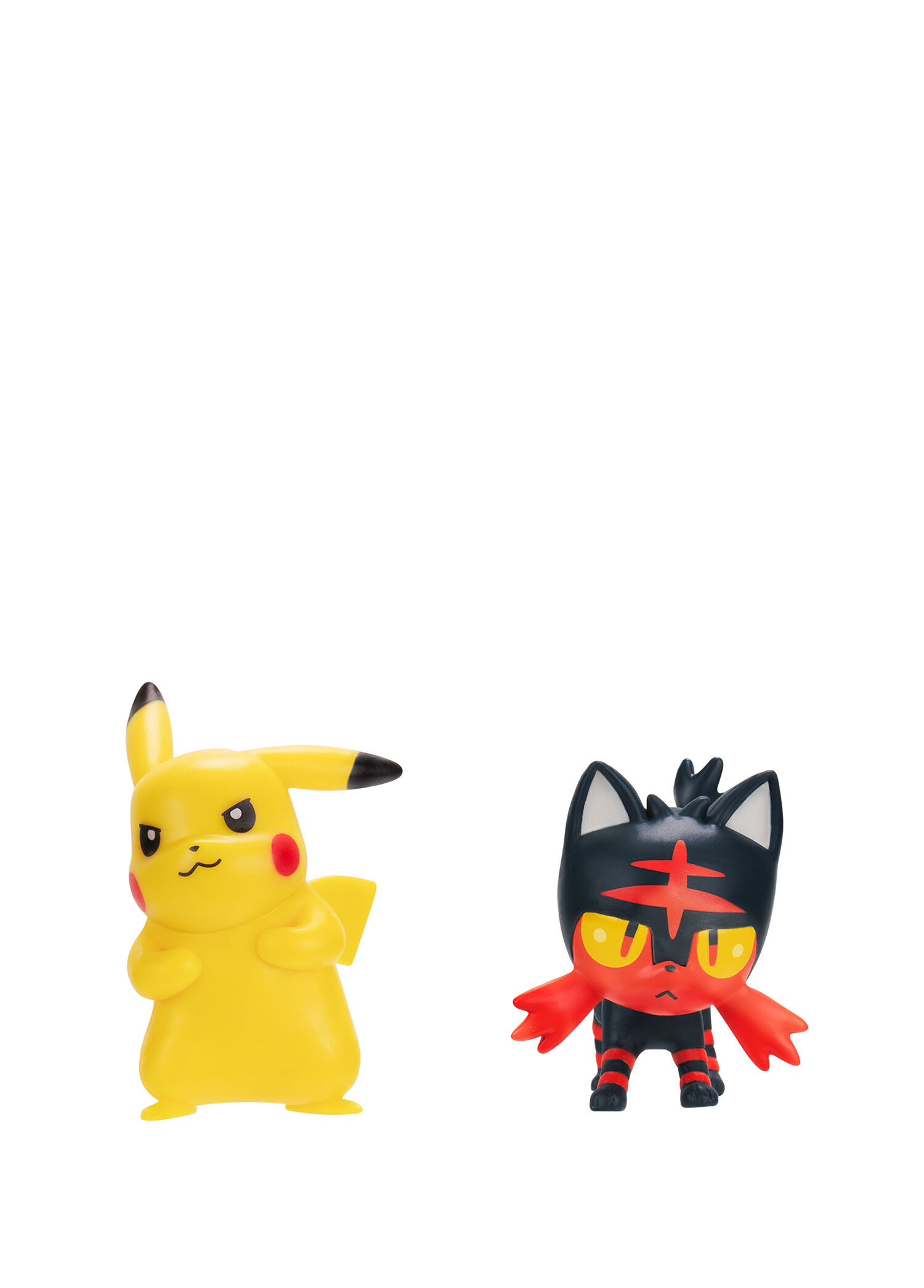 Pikacu ve Litten Battle 2'li Figür Oyuncak Seti PKW4073