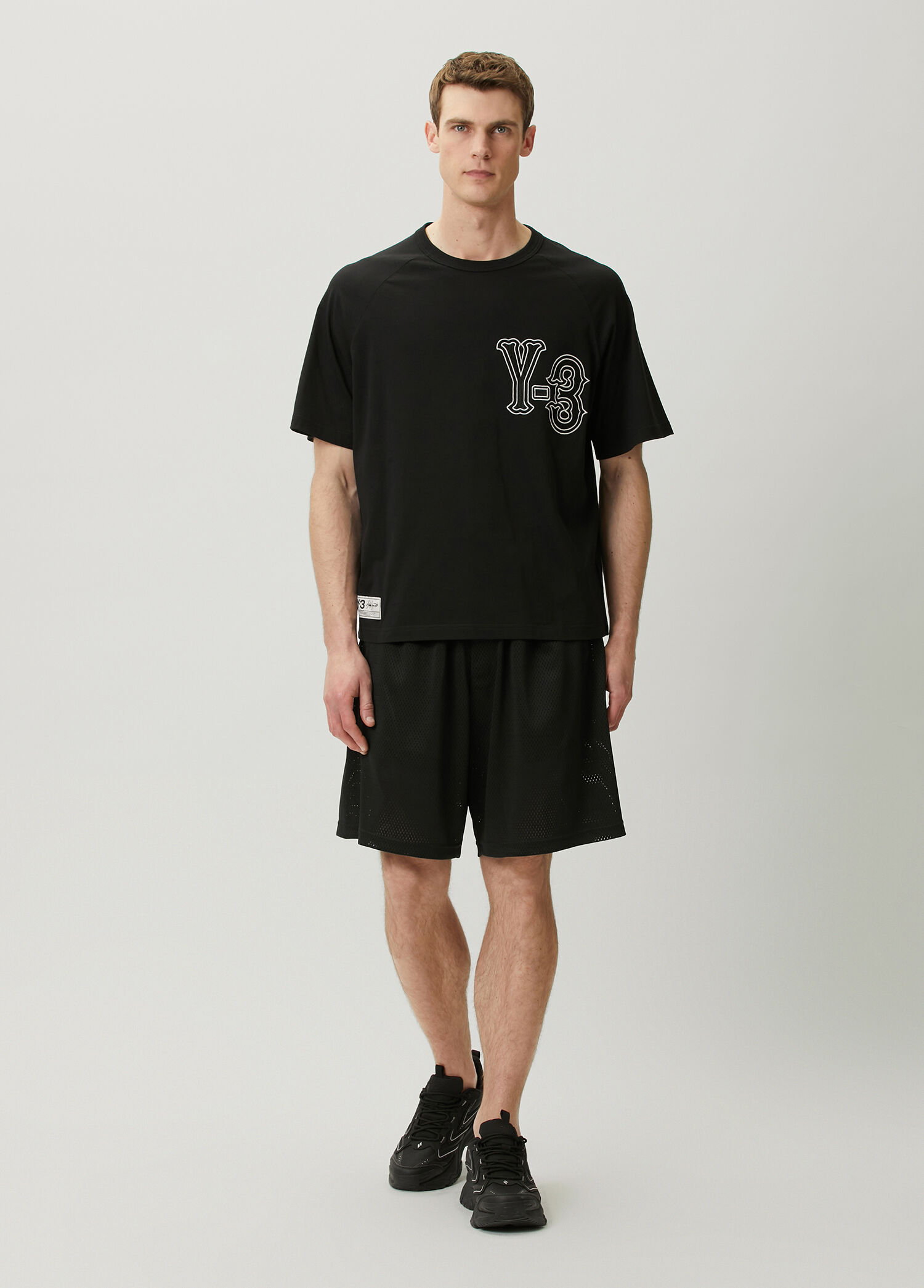 Y-3 Siyah Erkek Elite 5 GFX Siyah T-shirt 1969605 | Beymen
