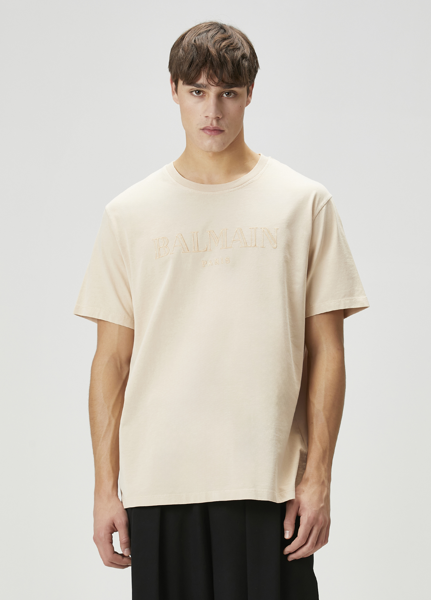 Regular Fit Bej T-shirt