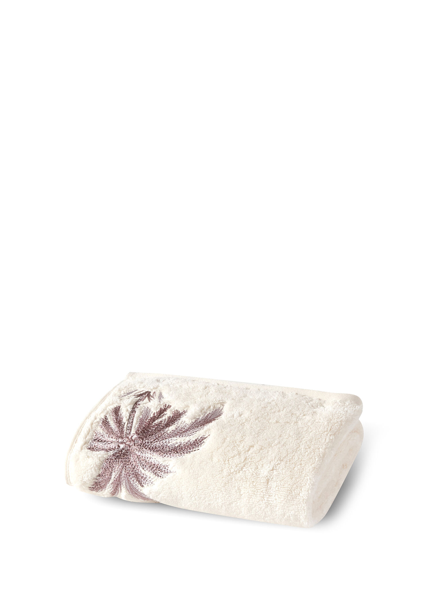 Koena Palm Ekru Pamuklu El Havlusu 50x100 cm