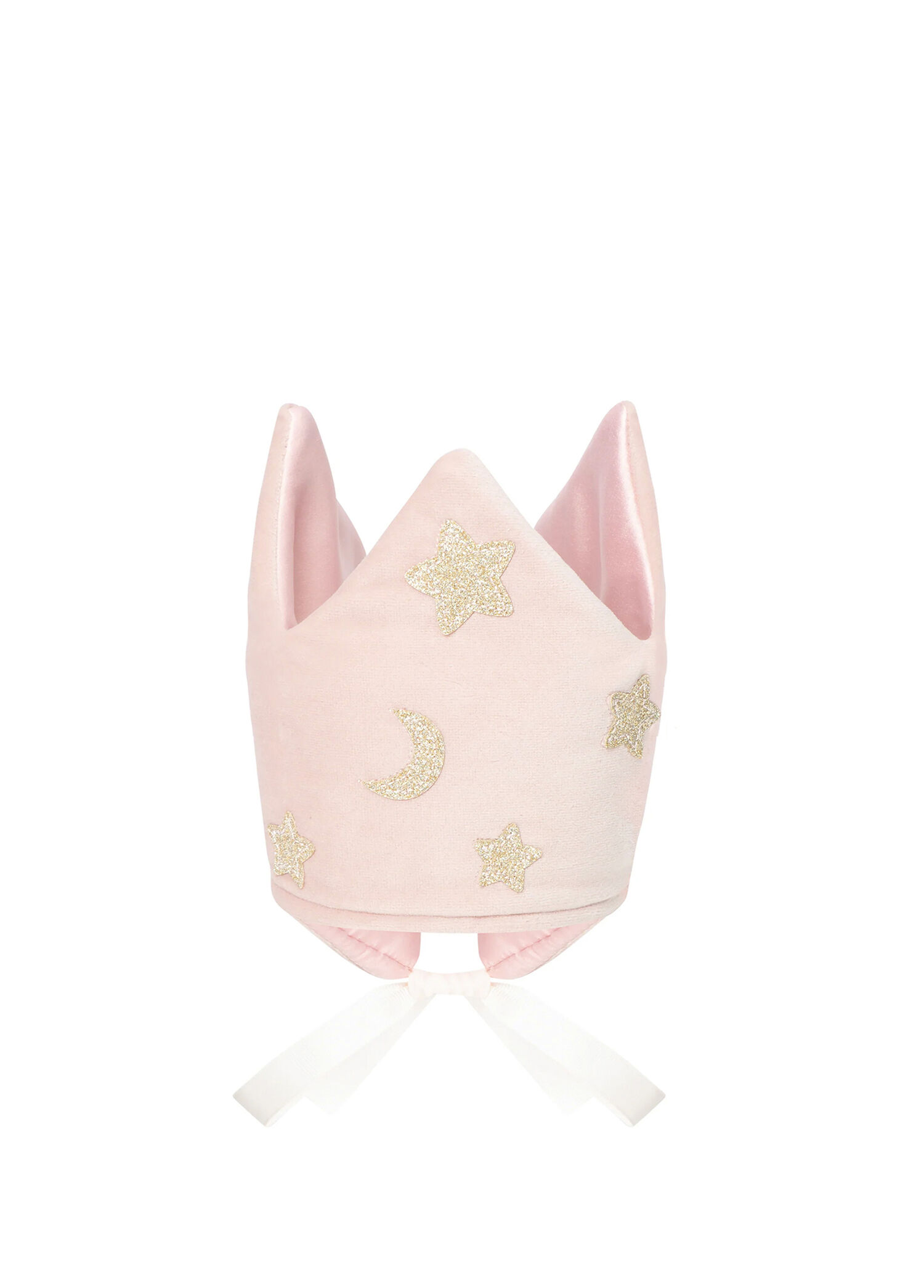 Stars & Moon Pembe Taç