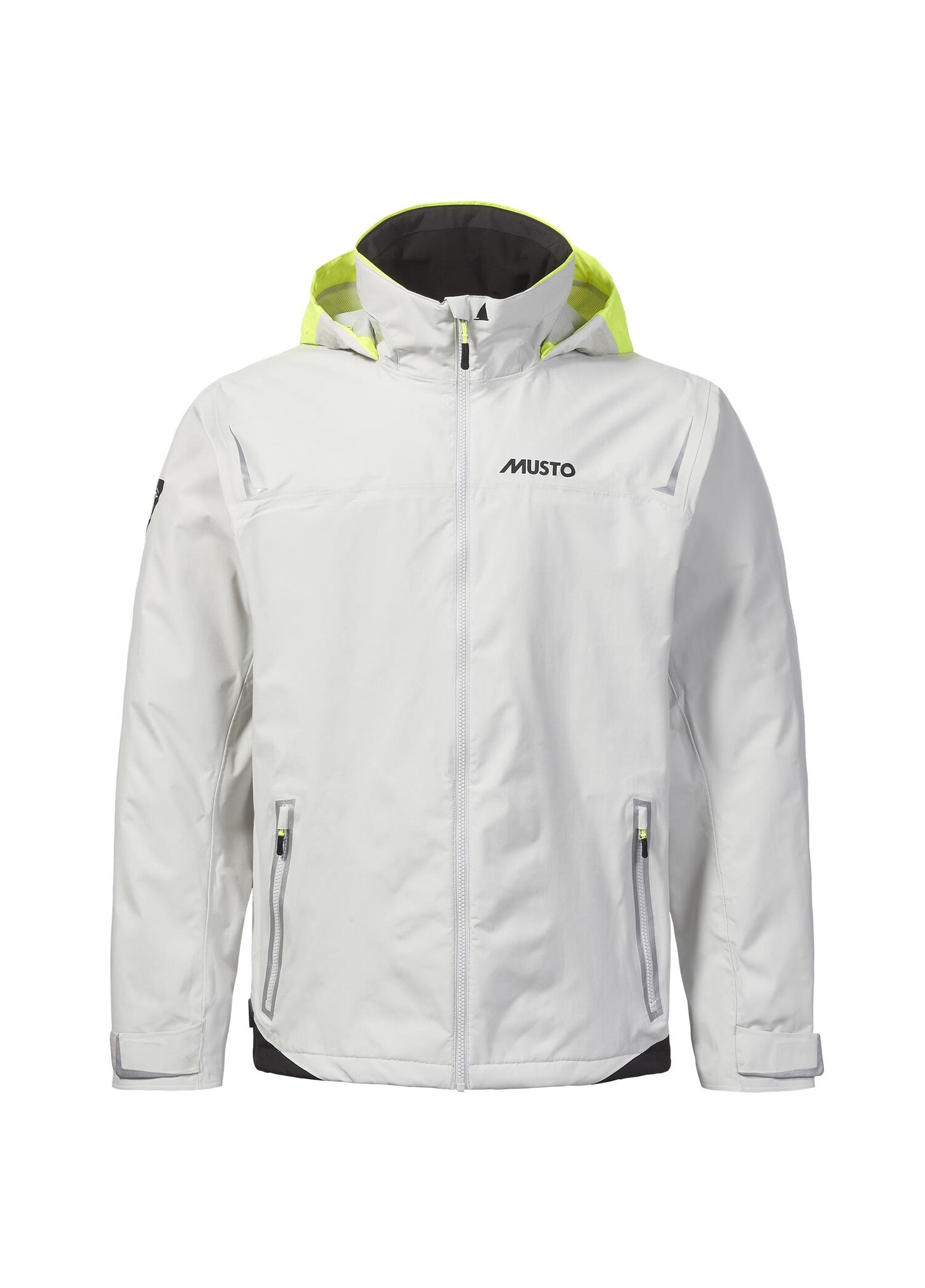 Musto PLATINUM Erkek M BR1 Solent Platinum Gri Kapüşonlu Erkek
