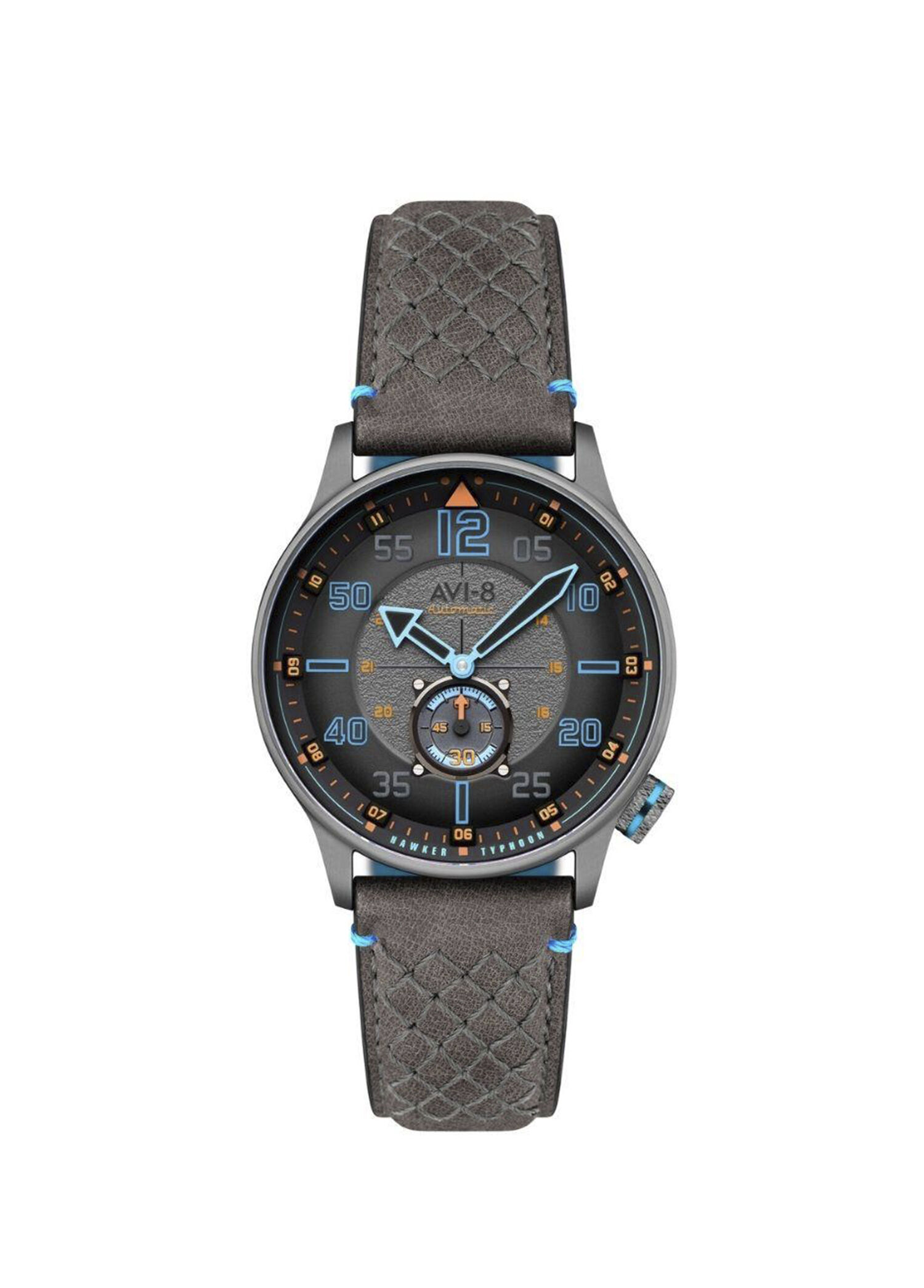 AVI-8 Gri Erkek AV-4119-03 Gri Deri Erkek Kol Saati 1677638 | Beymen