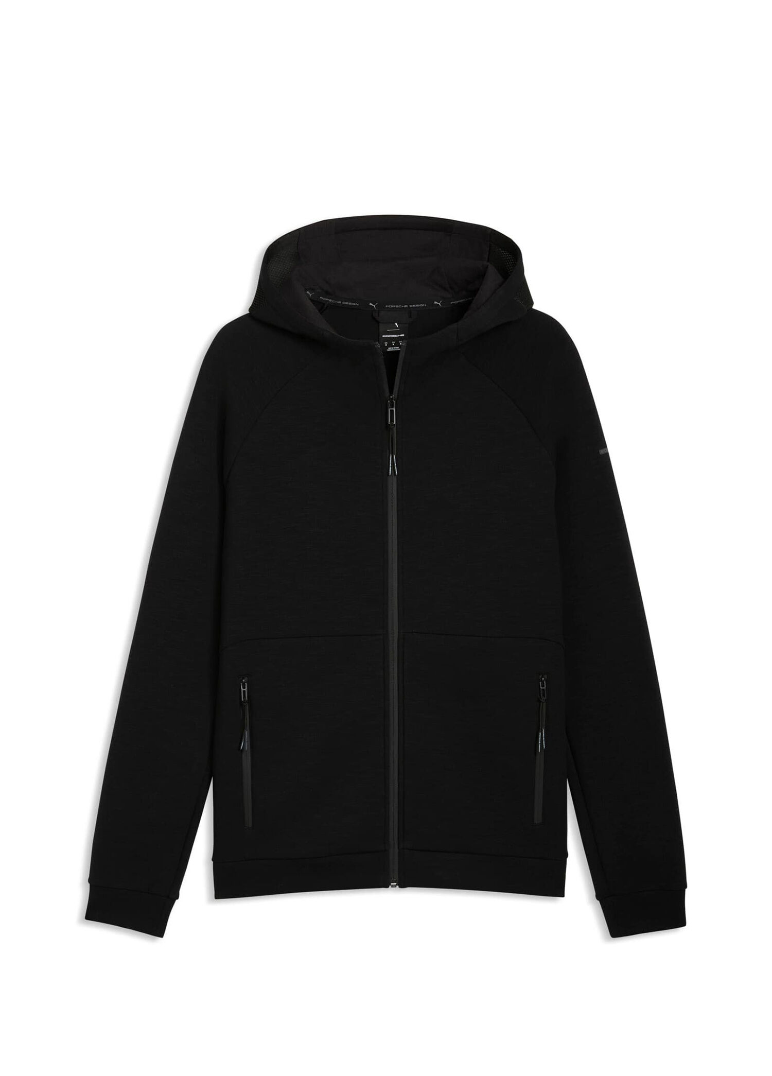 Porsche Design Black Kapüşonlu Erkek Spor Ceket