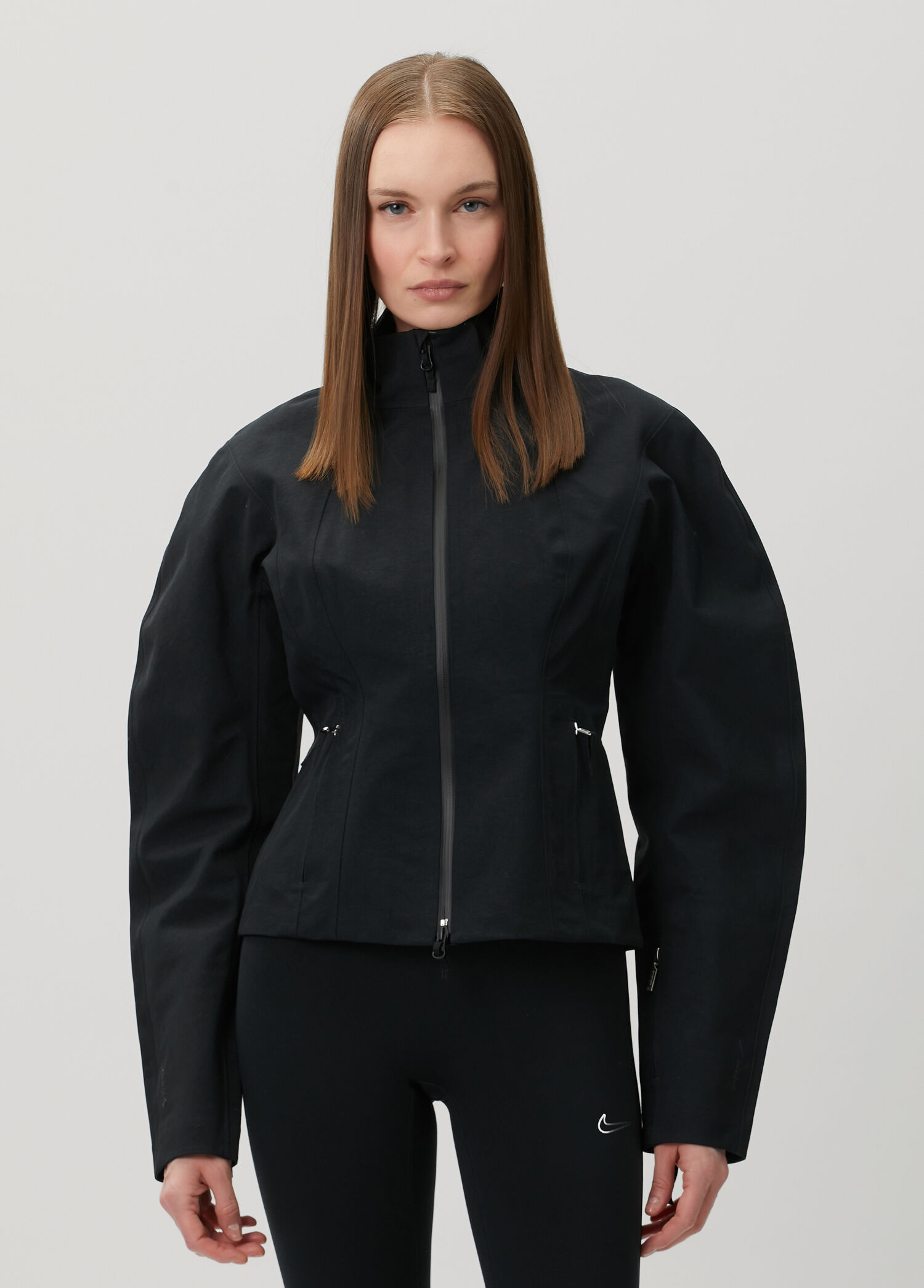 Nike X Jacquemus Siyah Kadın x Jacquemus Gore-Tex Siyah Ceket