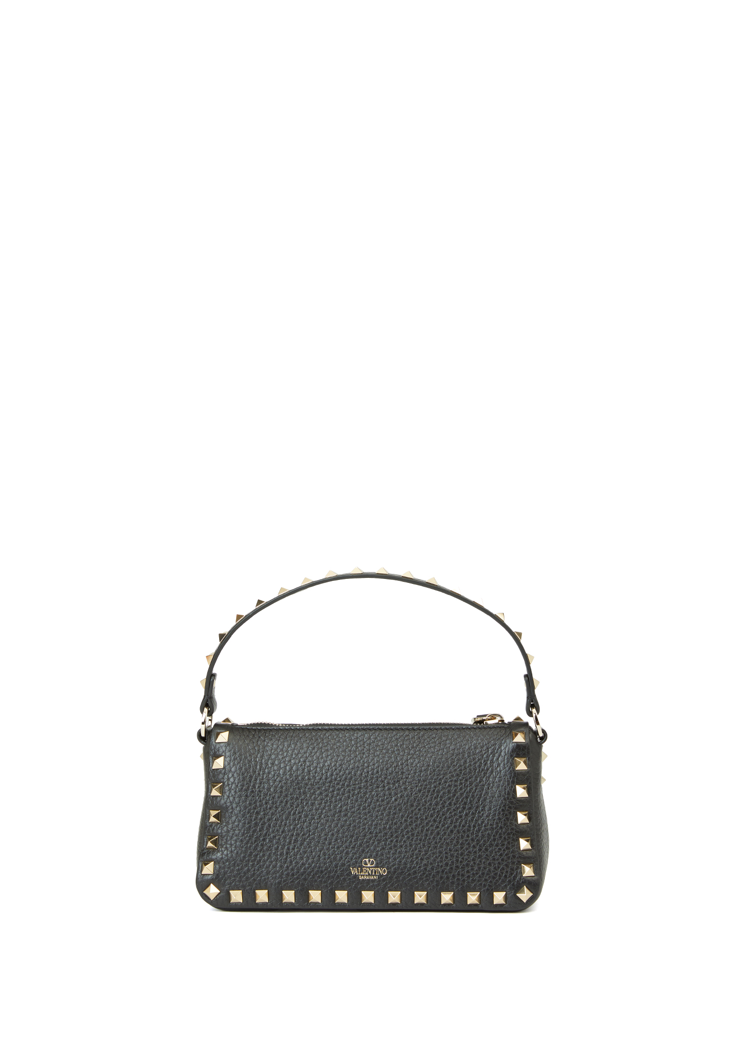 【未使用品箱付き】VALENTINO Black Rockstud　Bag Valentino Garavani - Rockstud Small Black Women's Leather Bag