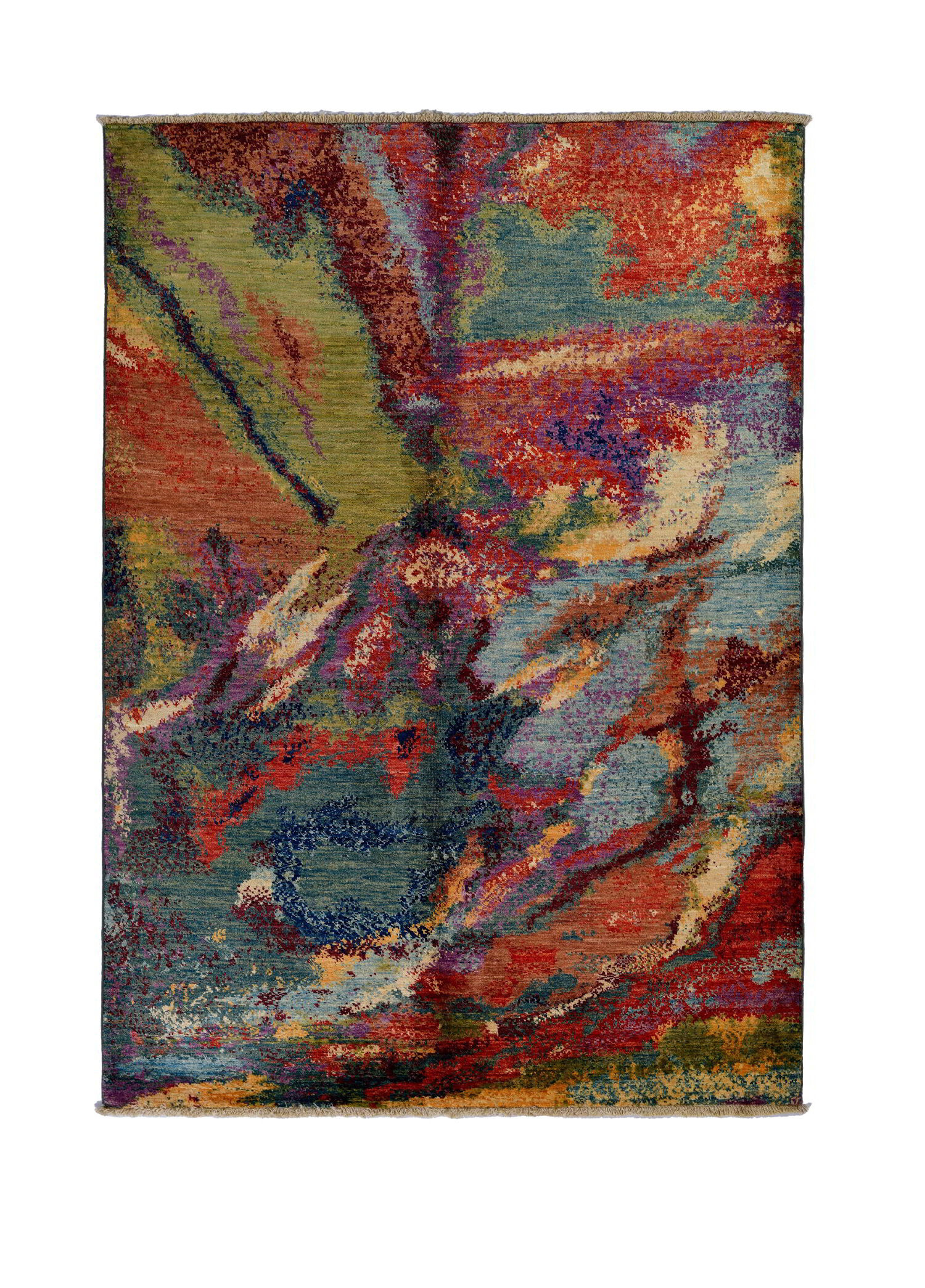 Virelia El Dokuma Yün Halı 207 x 150 cm