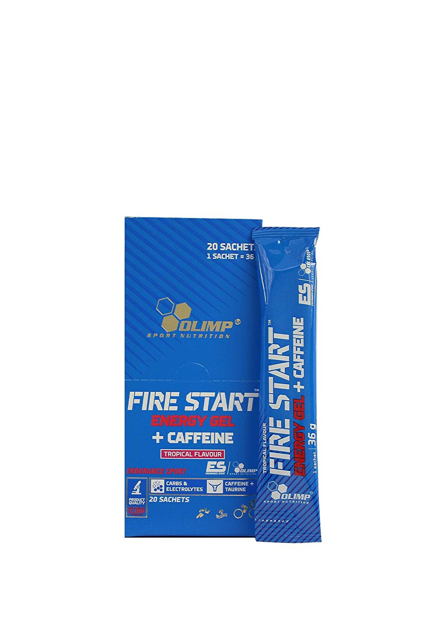 Fire Start Energy Gel+Caffeine 36 gr 20 Saşe