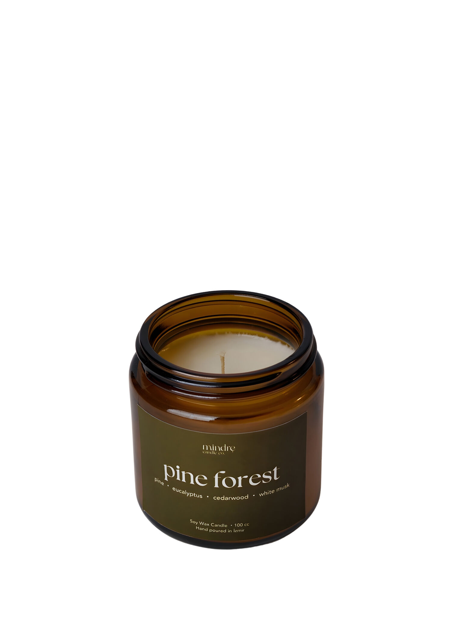 Amber Serisi Pine Forest Kokulu Soya Mum 100 ml