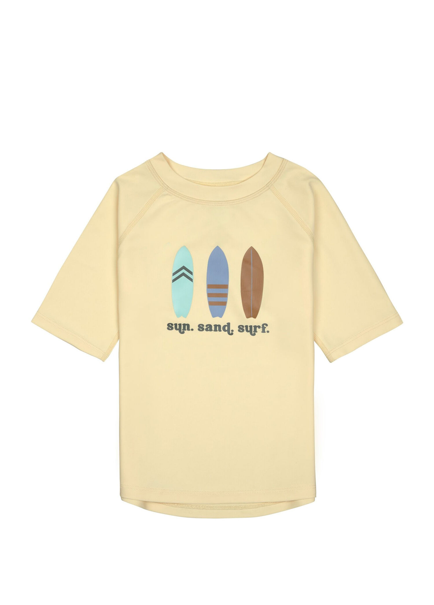 Surfboards UV Korumalı Vanilla Kısa Kollu Kız Çocuk T-Shirt Mayo