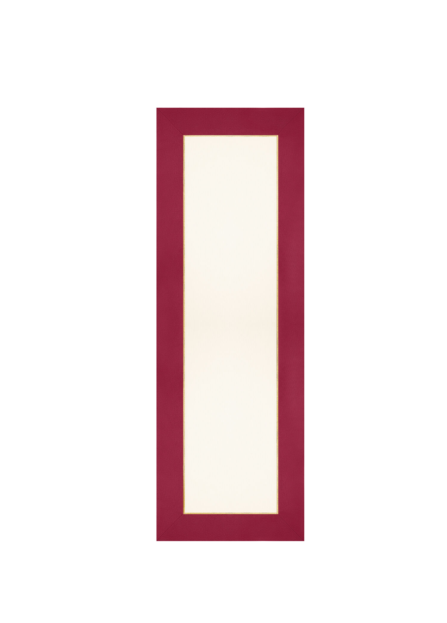 Bordeaux Whisper Bordo & Bej Altın Renk İşlemeli Runner 150 x 50 cm