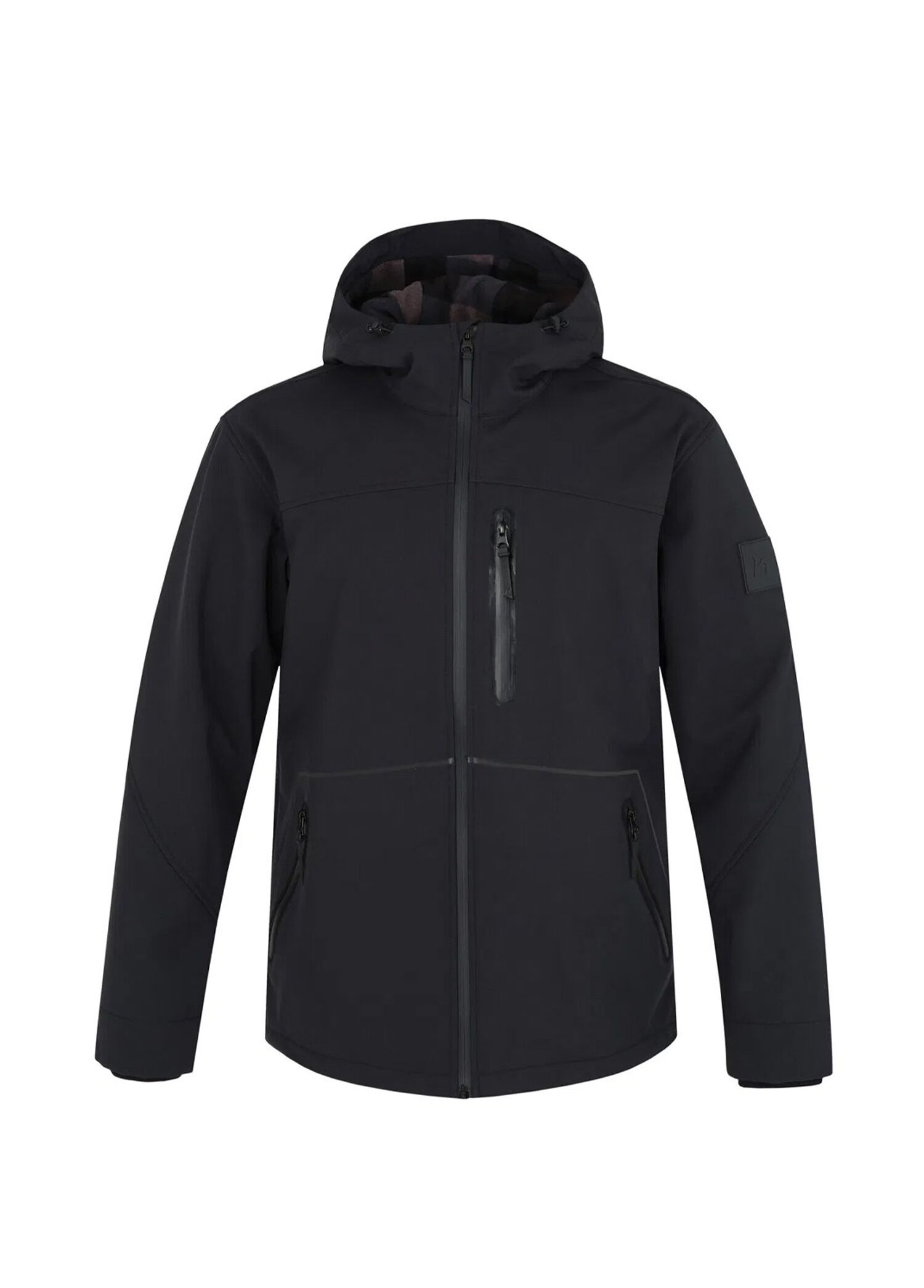 Wander Anthracite Fermuarlı Kapüşonlu Erkek Outdoor Ceket