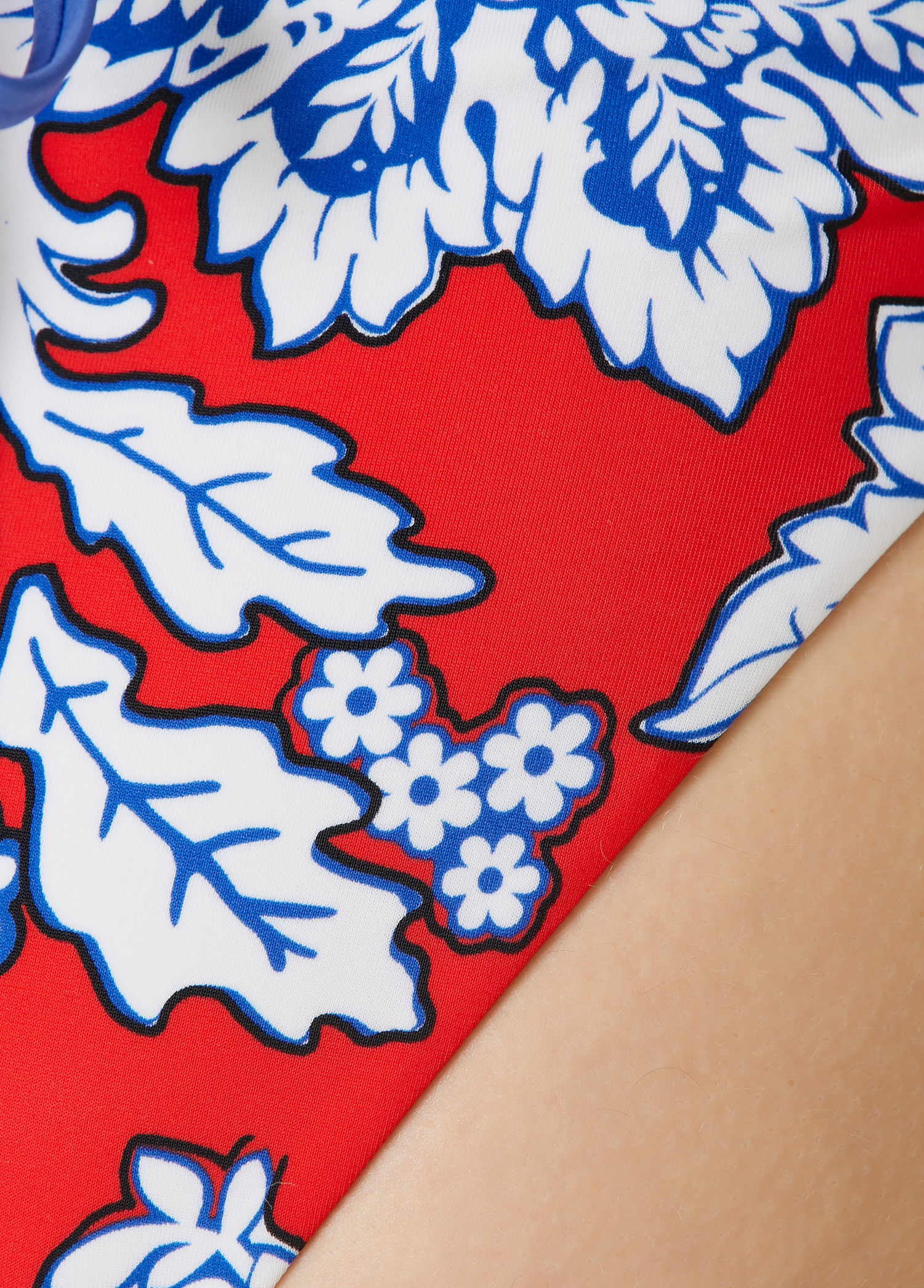 Çok Renkli Floral Desenli Bikini Altı_4