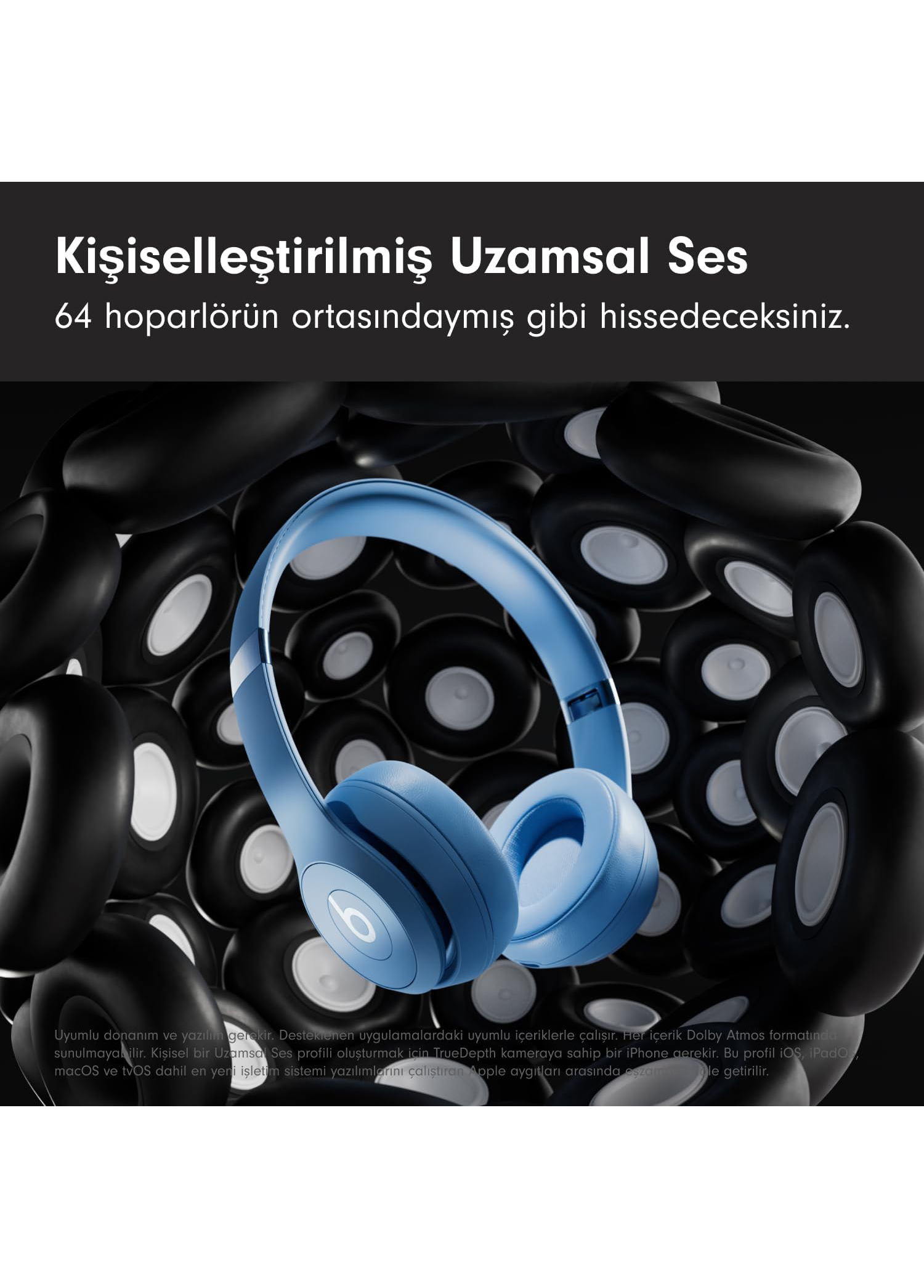 Beats - Solo 4 Arduvaz Mavisi Kablosuz Kulak Üstü Bluetooth