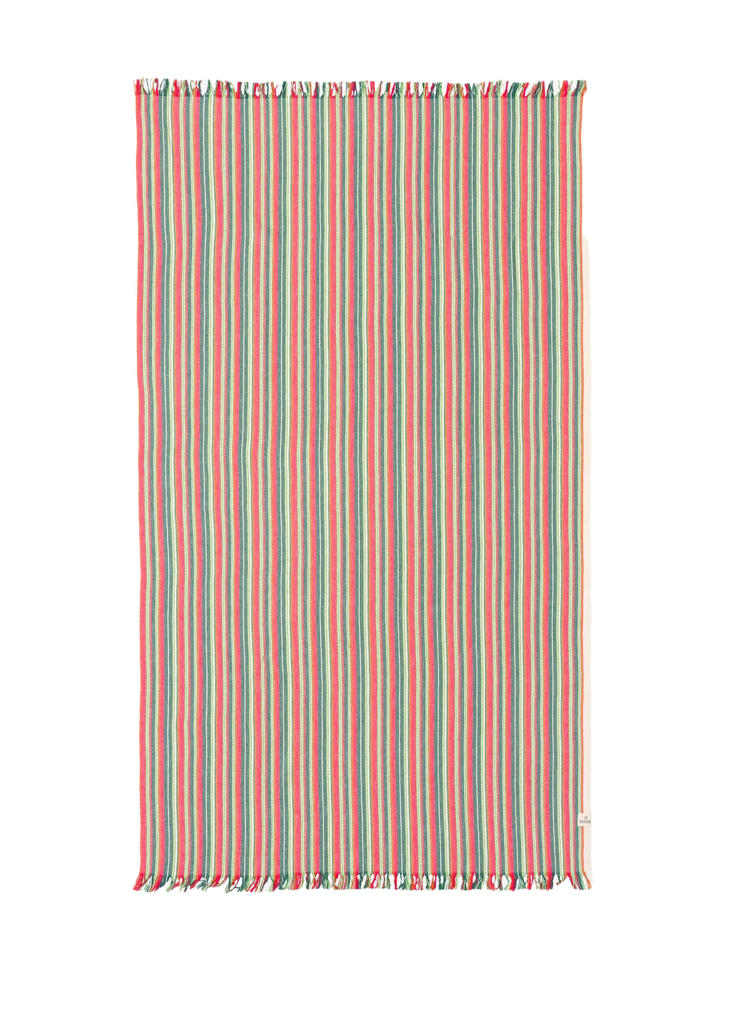 Punto Stripe Renkli Çizgili Pamuklu Peştemal