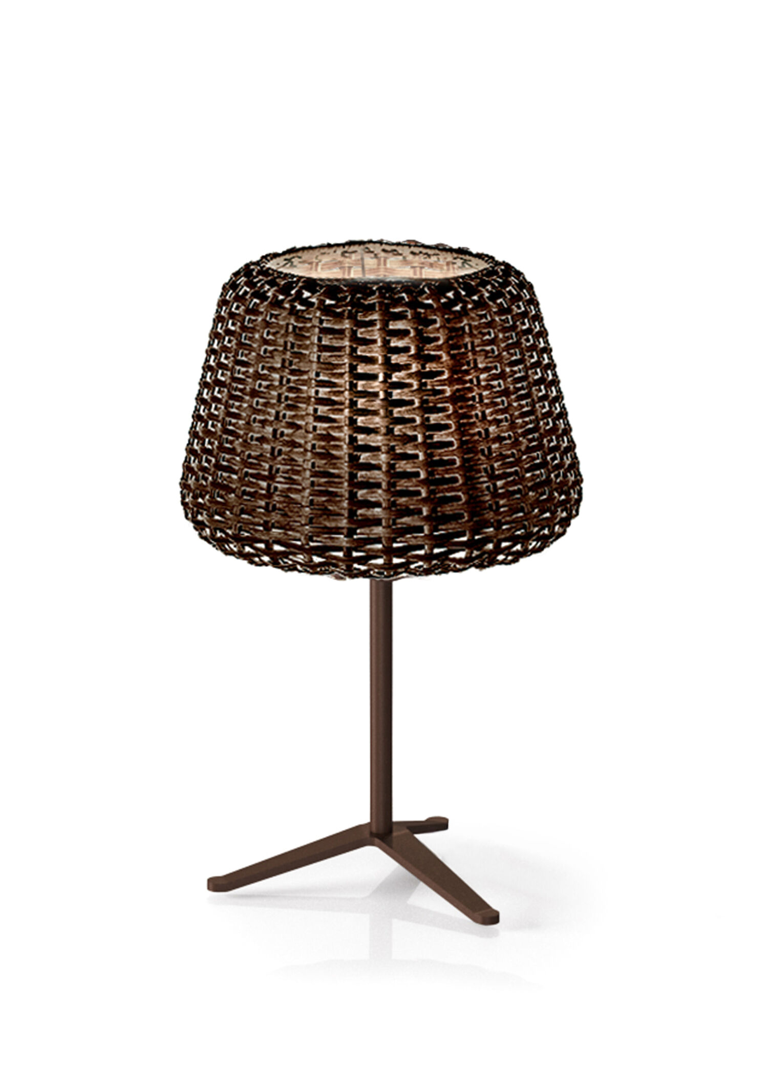 Ralph Metalized Brown Masa Lambası
