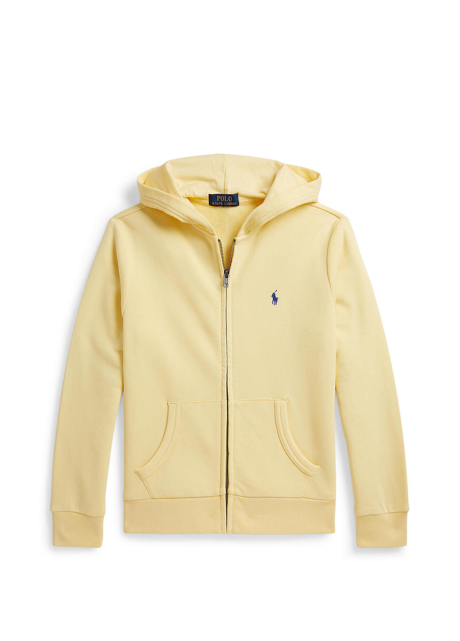 Sarı Kapüşonlu Erkek Çocuk Sweatshirt