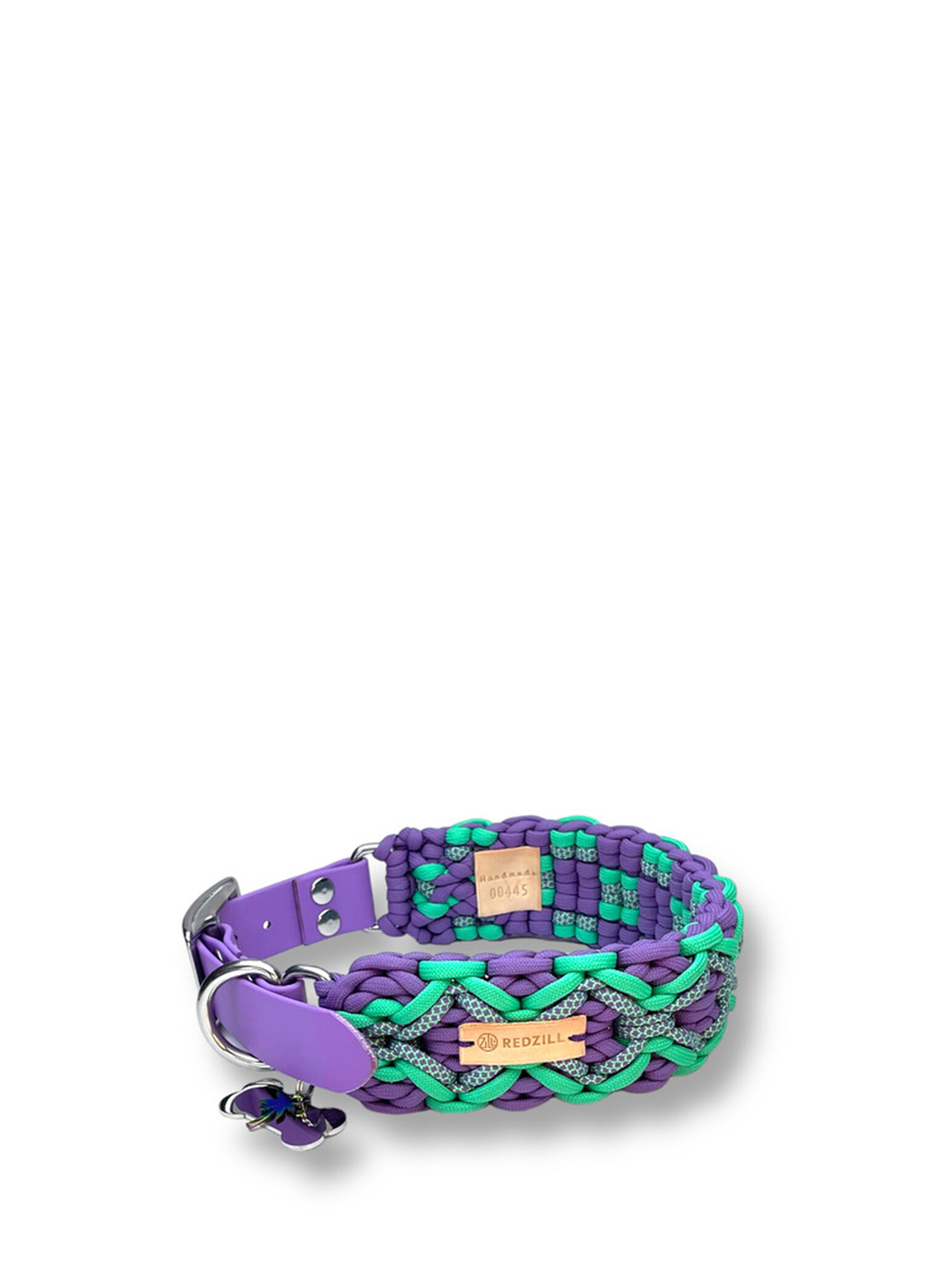 Diamond Lilac Paracord Köpek Boyun Tasması