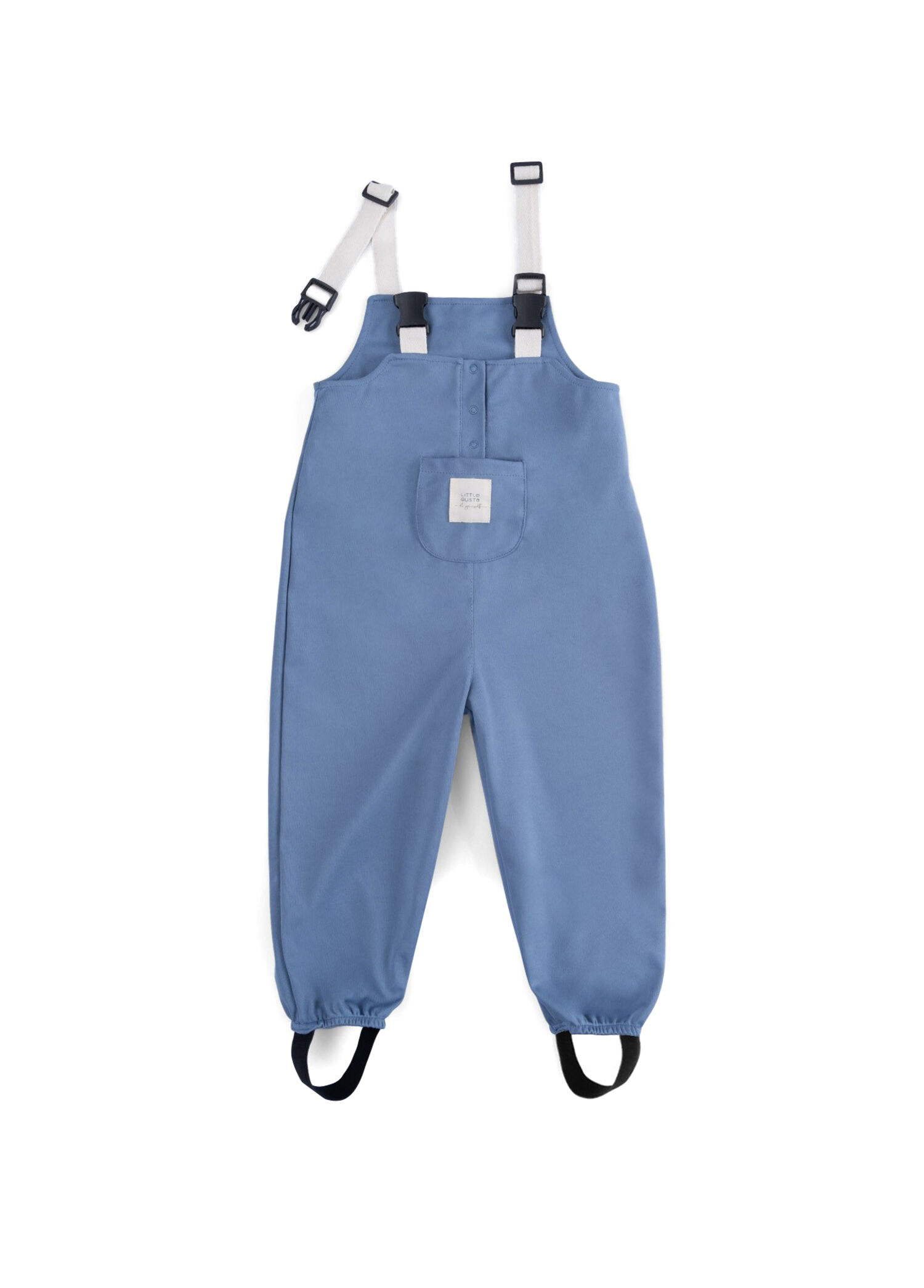 Faded Mavi Sıvı Geçirmez Unisex Çocuk Etkinlik Tulumu