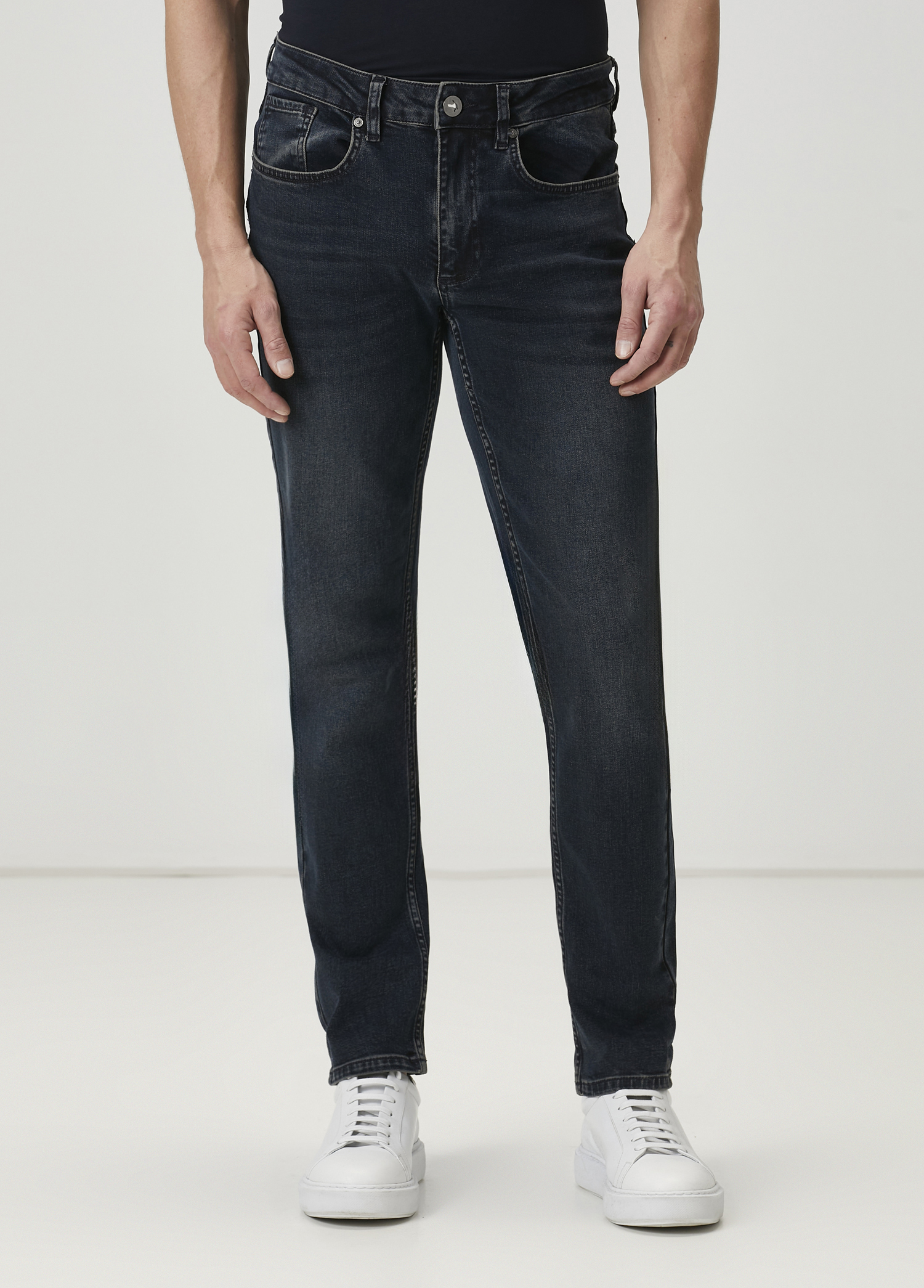Slim Fit Indigo Jean Pantolon_1