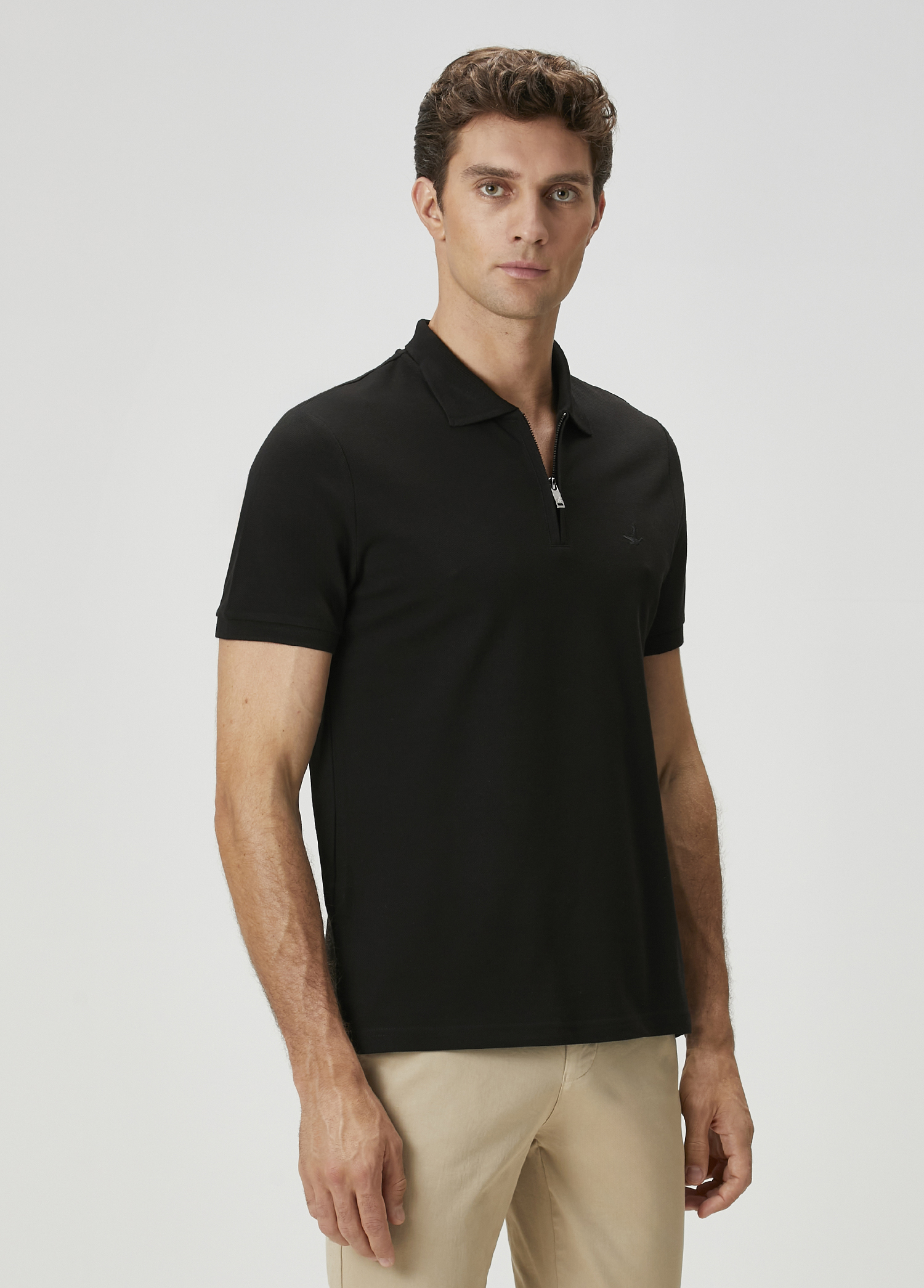Siyah Polo T-shirt_2