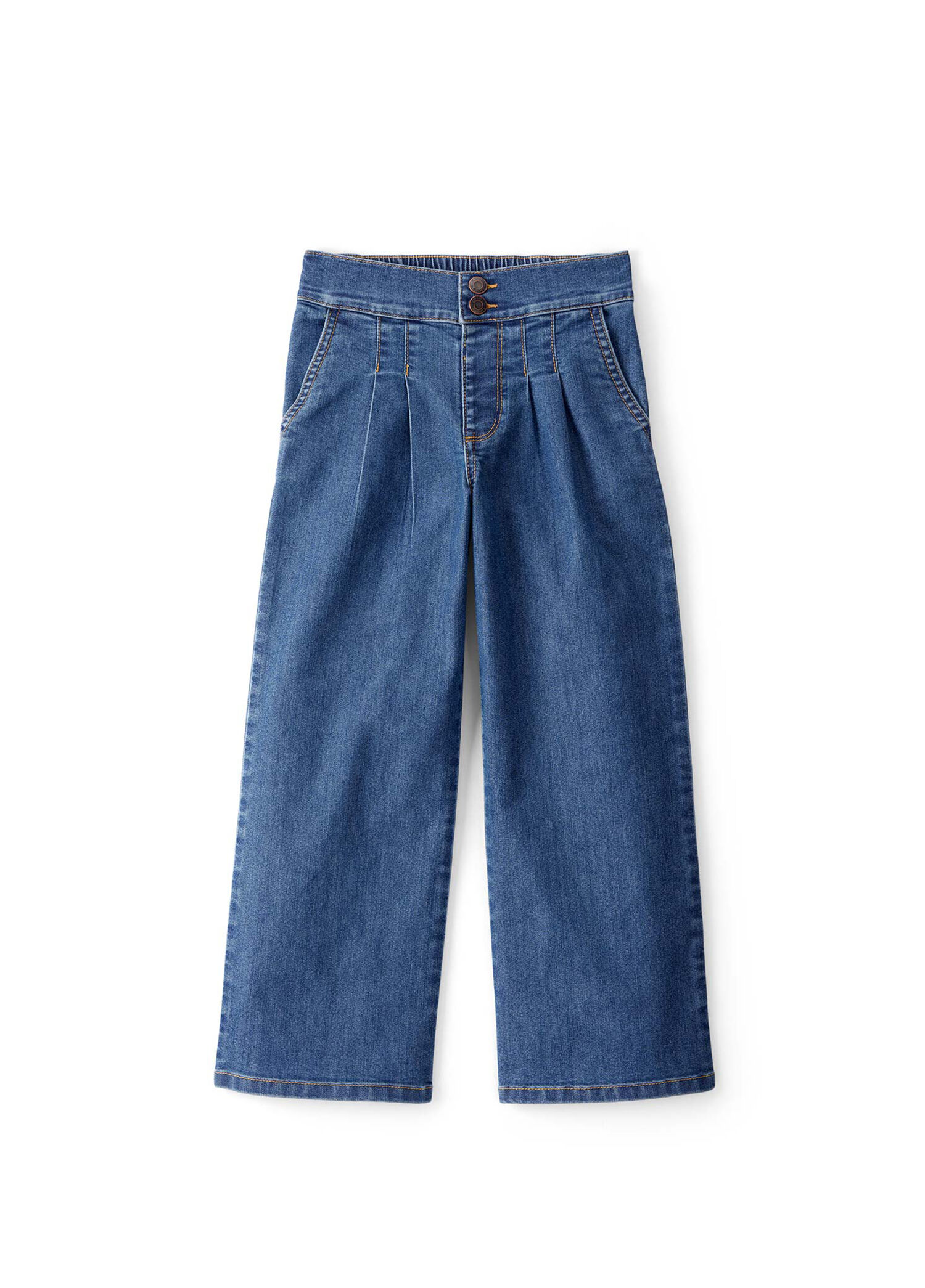 Mavi Kız Çocuk Denim Pantolon