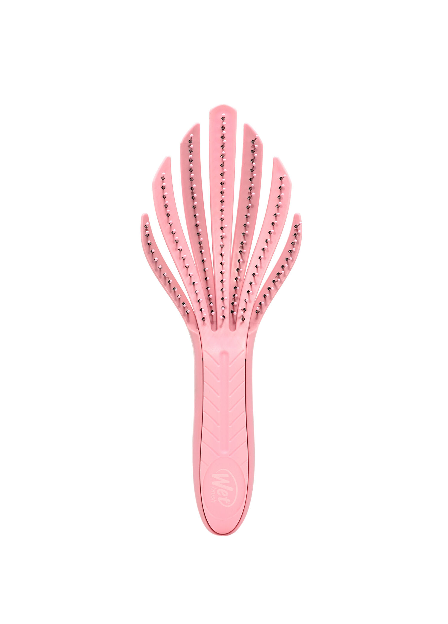 Go Green Pembe Kıvırcık Saçlara Özel Dolaşık Açıcı Saç Fırçası