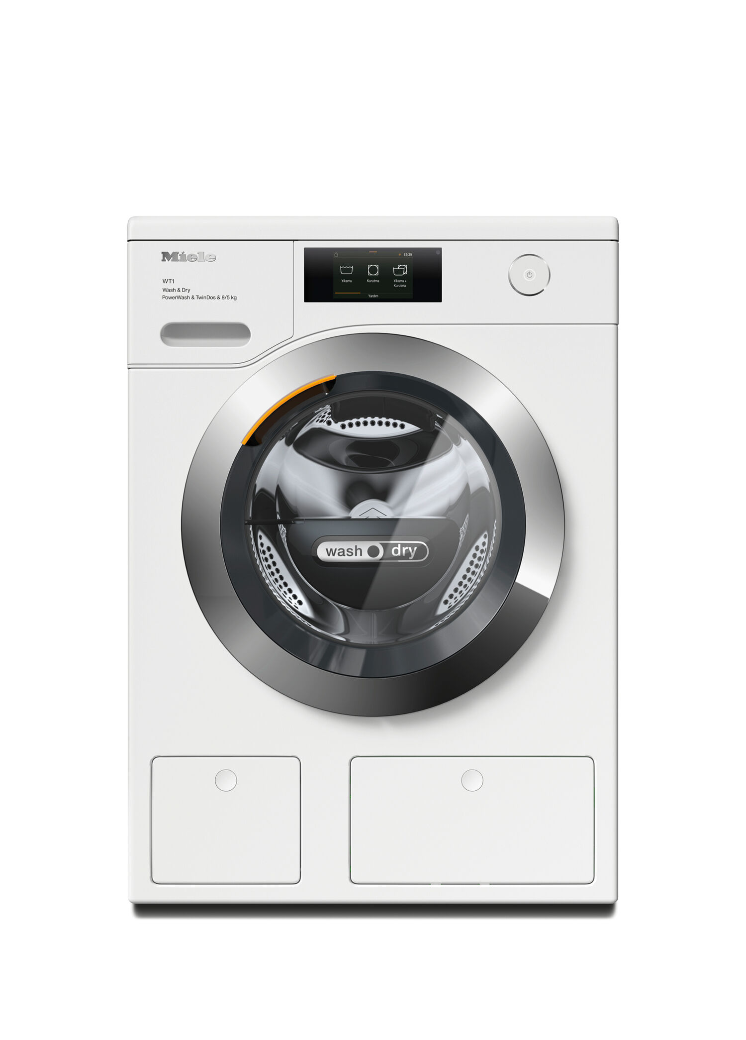 WTR 860 WPM Otomatik Deterjan Dozajlamalı Kurutmalı Çamaşır Makinesi 8,5 kg