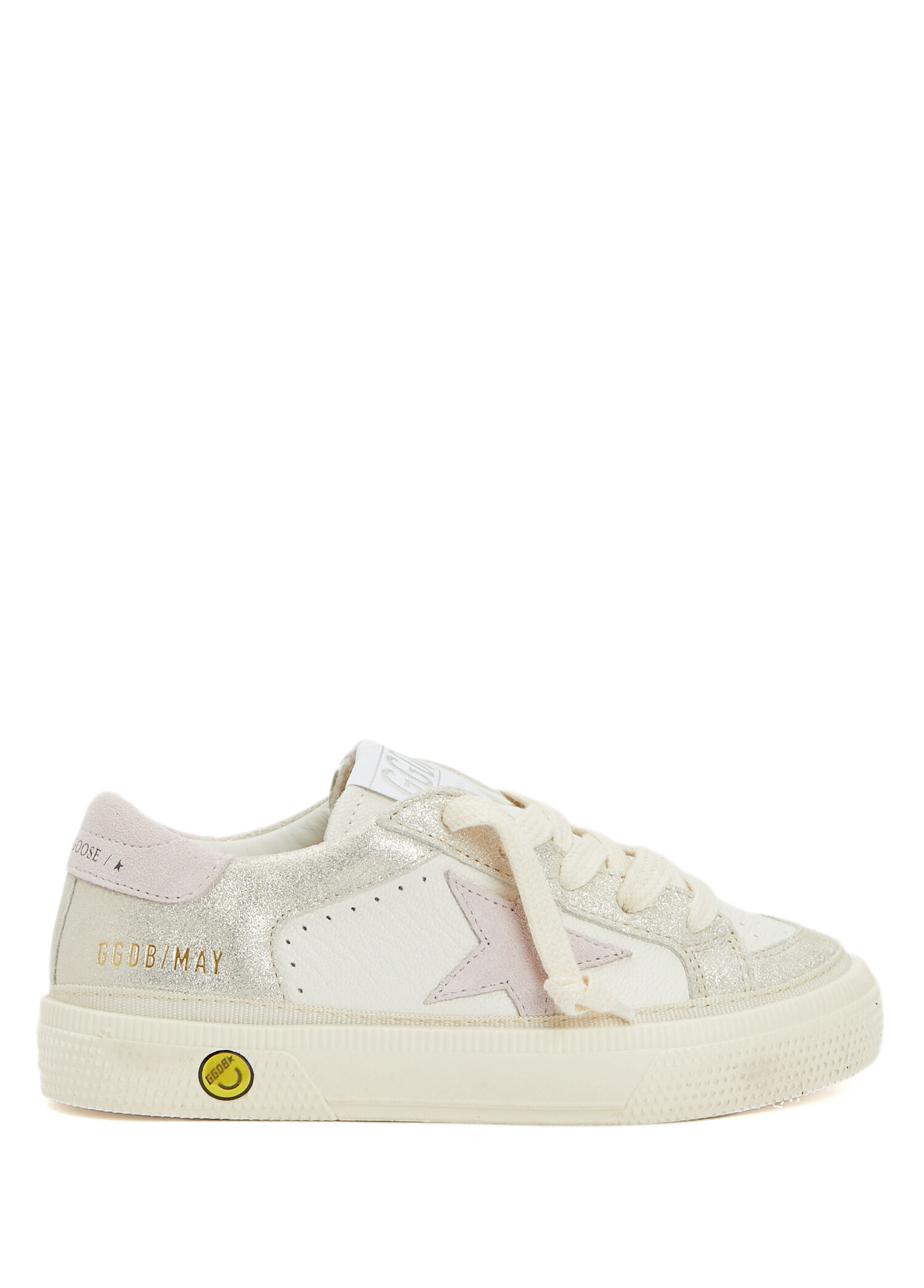 May Beyaz Unisex Çocuk Deri Sneaker