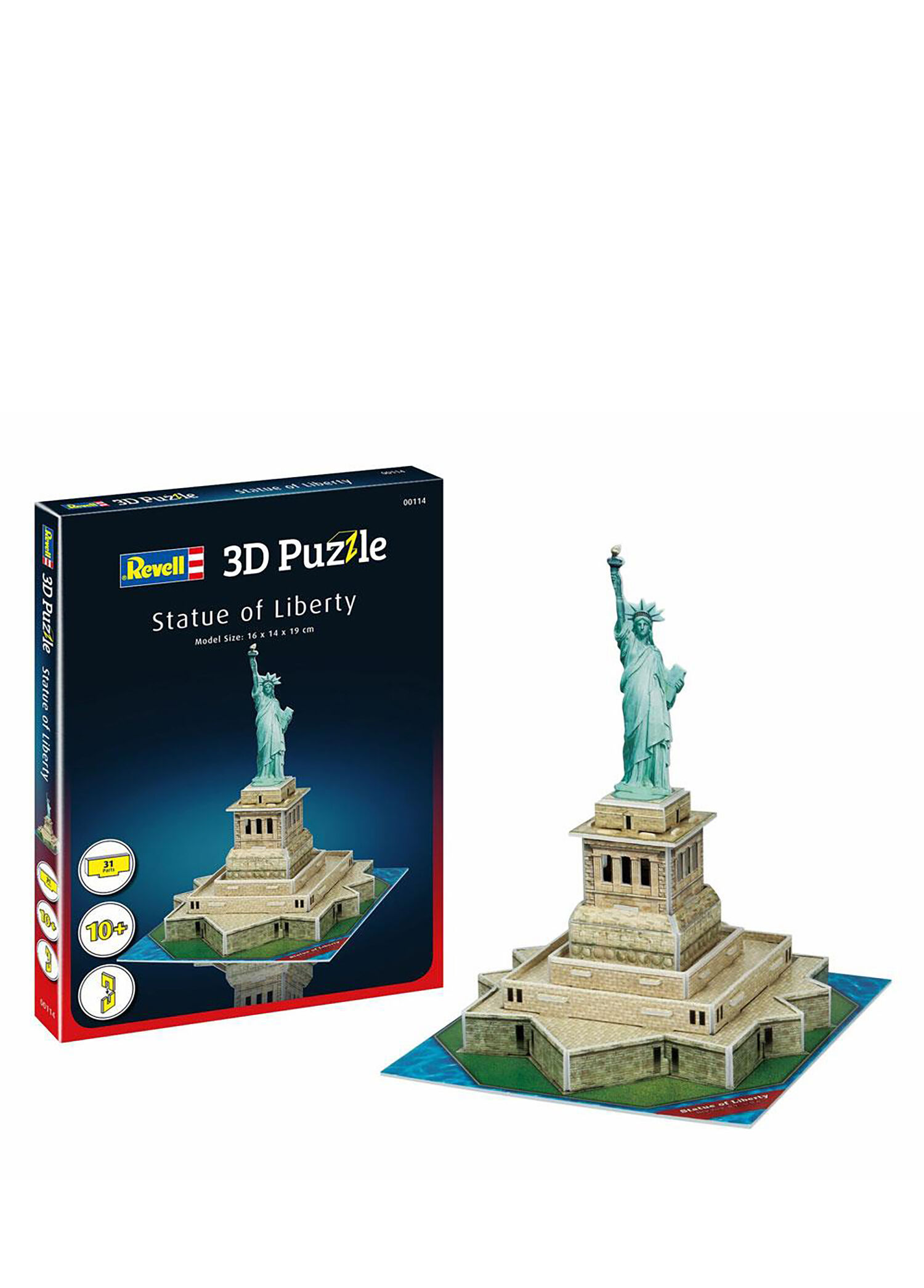 Özgürlük Heykeli Mini 31 Parça 3D Yapboz