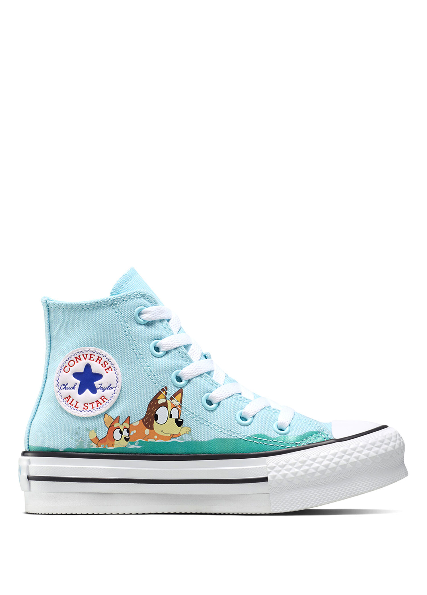 x Bluey Chuck Taylor All Star EVA Lift Genç Mavi Sneaker