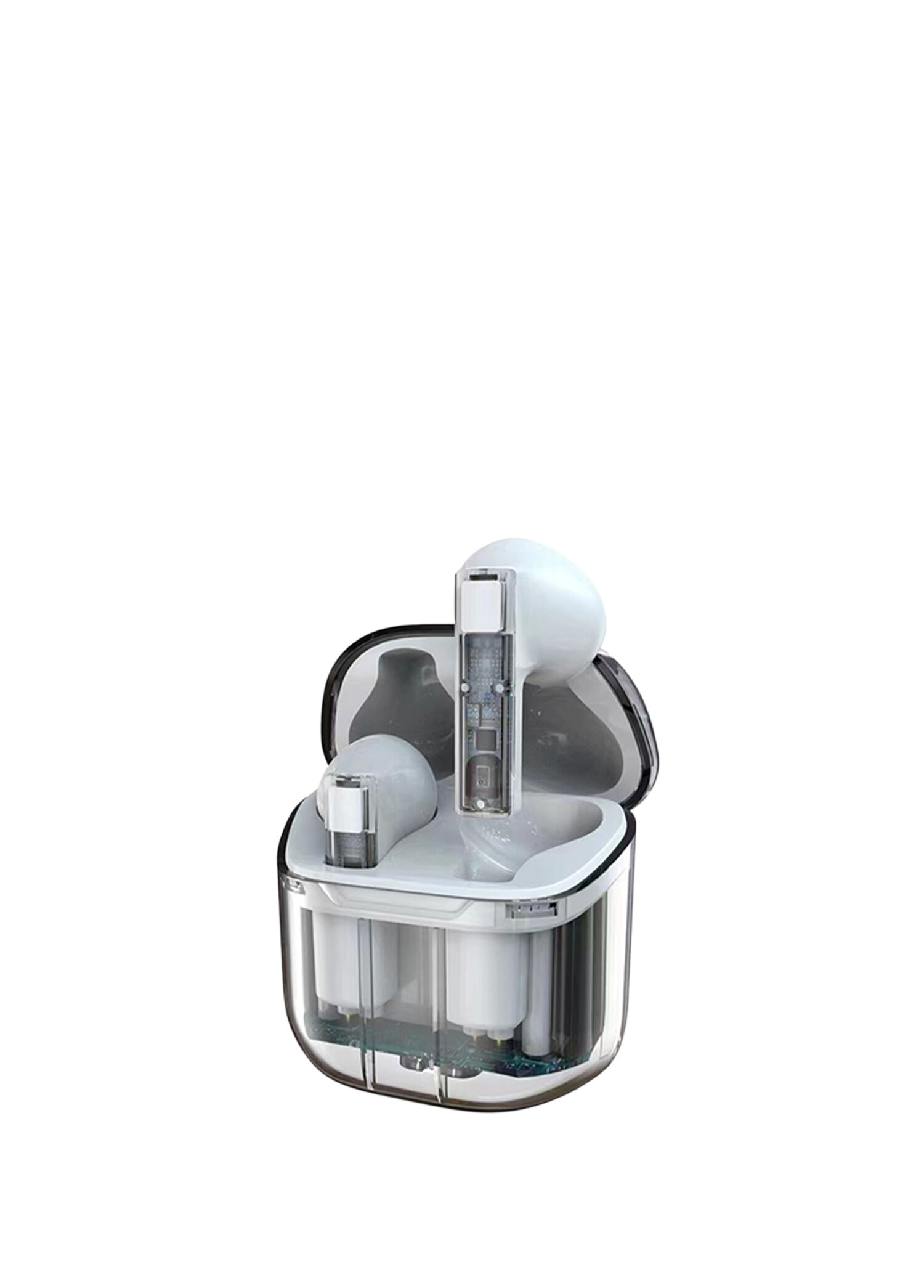 TWS11 Ghost White Bluetooth 5.3 Wireless In-Ear Headphones