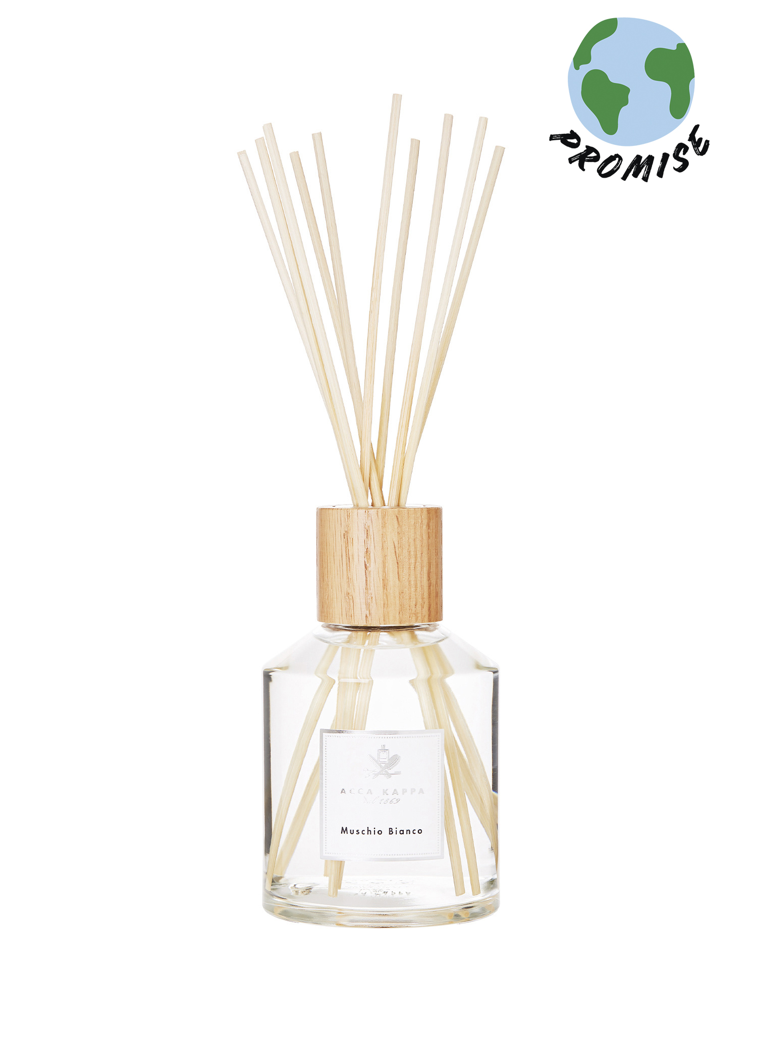 White Moss Home Diffuser W/Sticks 250 ml