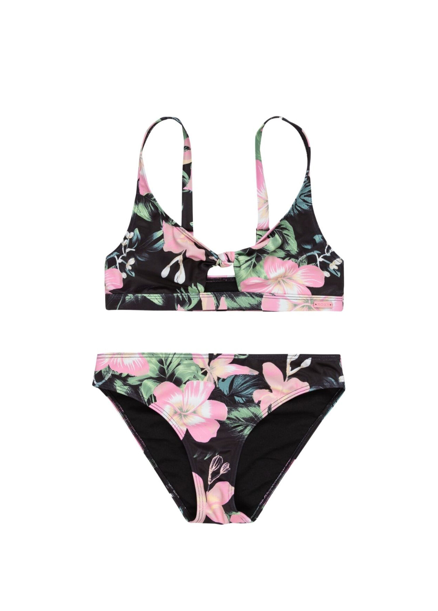 Shadow Floral Bralette Set Kız Çocuk Bikini Takımı
