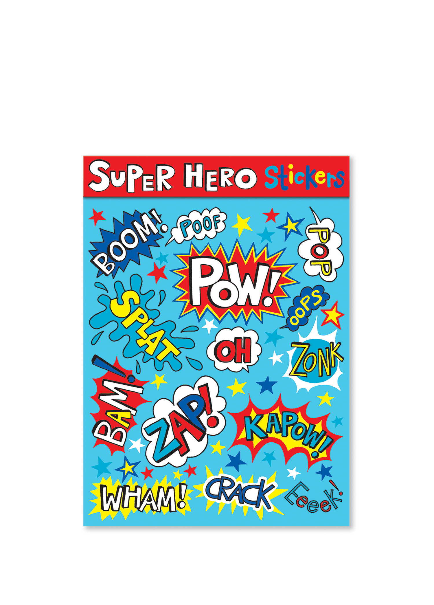 Super Hero Sticker Seti