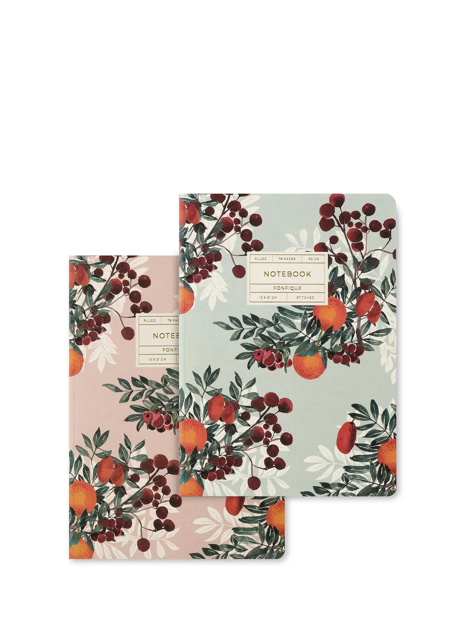 Citrus Çok Renkli 2li Defter