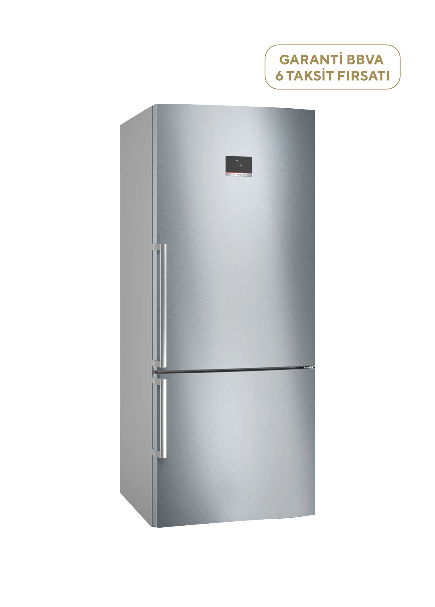 KGN76CIE0N Serie 6 Inox Alttan Donduruculu NoFrost Buzdolabı 526 lt